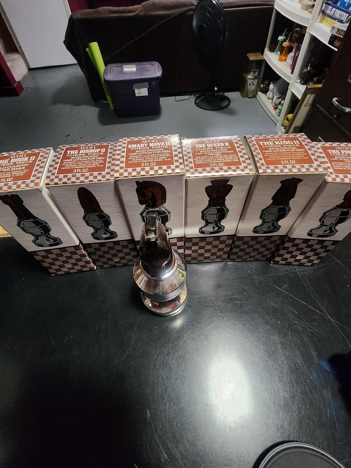 Avon 1980s Bottles Chess Pieces Choice Yours - Chess - King - Queen - Chess Pieces - Avon - Avon Bottles - Cologne - Wild Country - Decanter