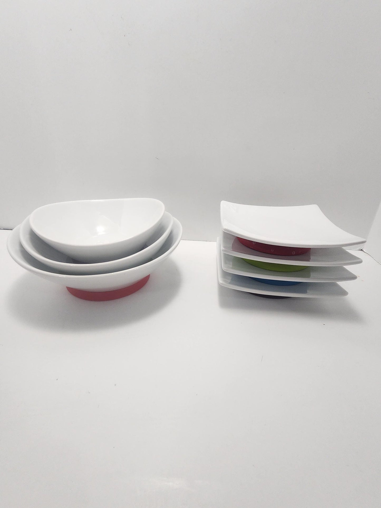 Velata Set Of 7 Serving Dishes and Bowls - Velata - Bowls - Plates - Serving Plates - Serving Bowls - Dinnerware - Kitchen - Colorful
