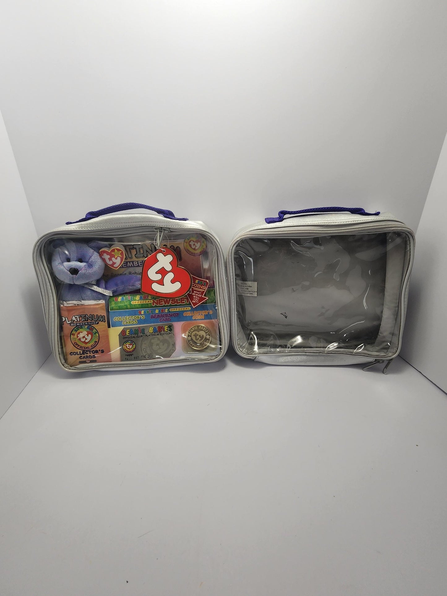 1999 Beanie Babies Collector Carry Case - 1999 Beanie Babies - Beanie Baby Case - Beanie Babies Official Club Platinum Case
