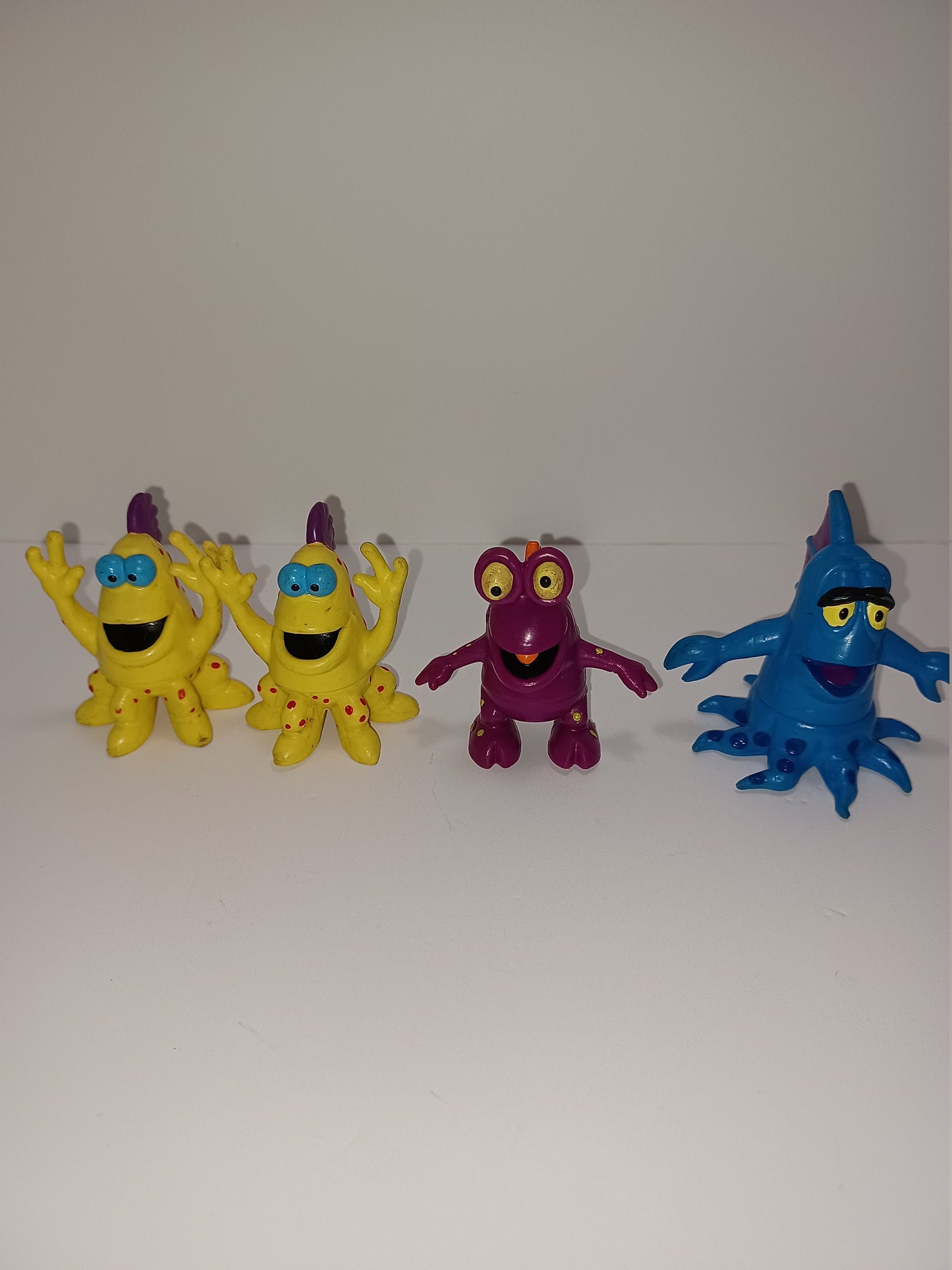 Applause Mix Up Monster Aliens - Alien Figures Lot - Pvc Toys - Applause Vintage Toys