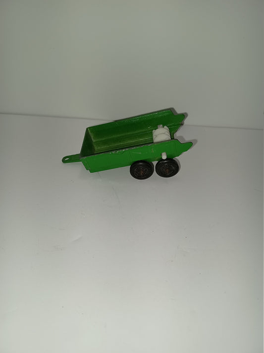 1970 Green Tootsie Toy Trailer Vintage - Vintage Tootsie - Tootsie Trailer - Tootsie Toys - Vintage Trailer - Toy Trailer