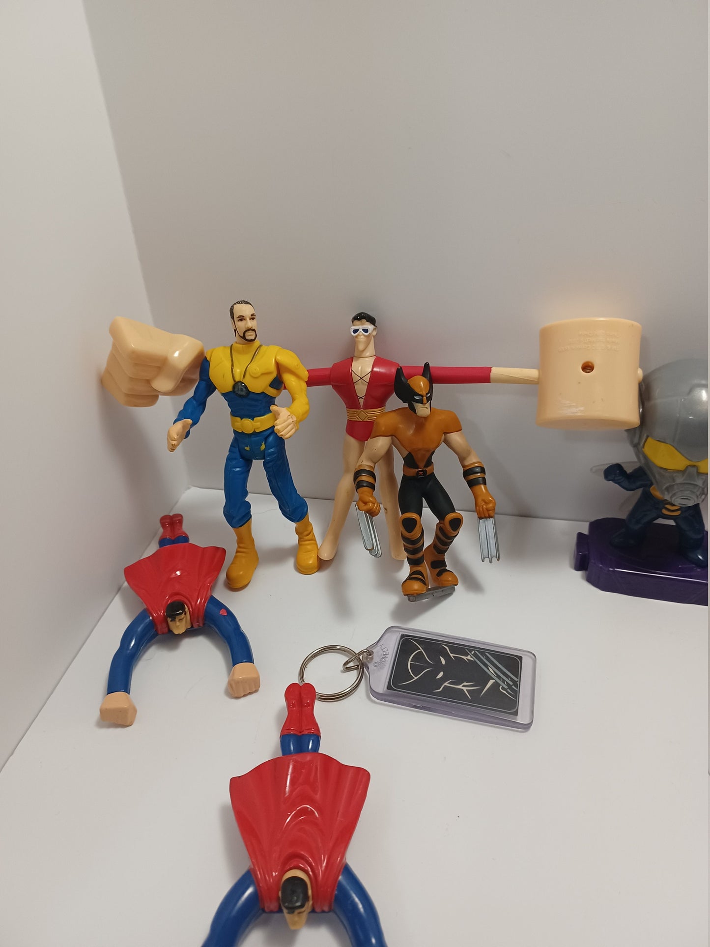 DC Comics Marvel McDonald's Burger King Toy Lot - Marvel Toys - Burger King Toys - McDonald's Toys - Superman Toys