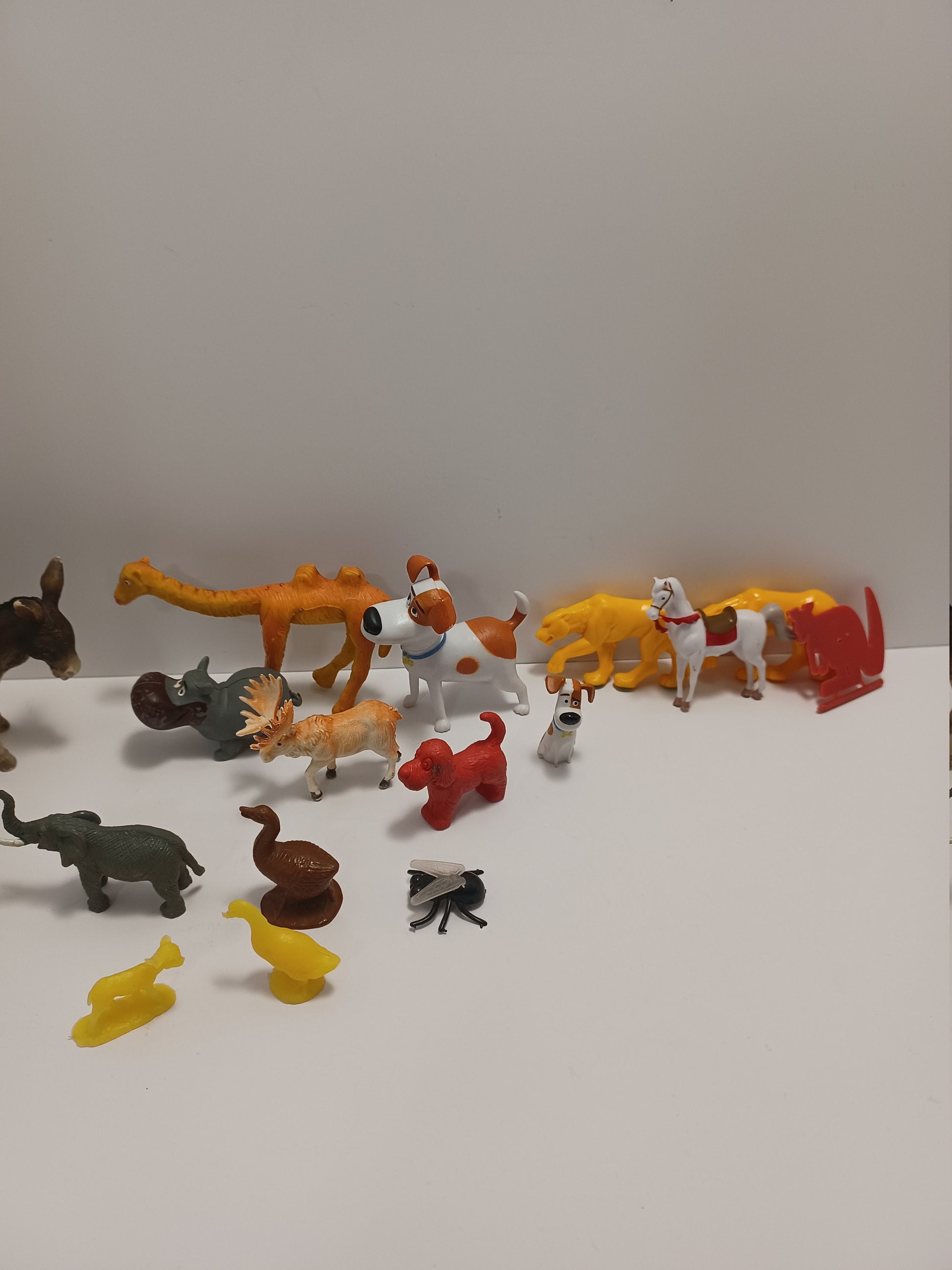 Vintage Animal Toy Lot - Camel Toy - Animal Toys - Hong Kong Animal Toys