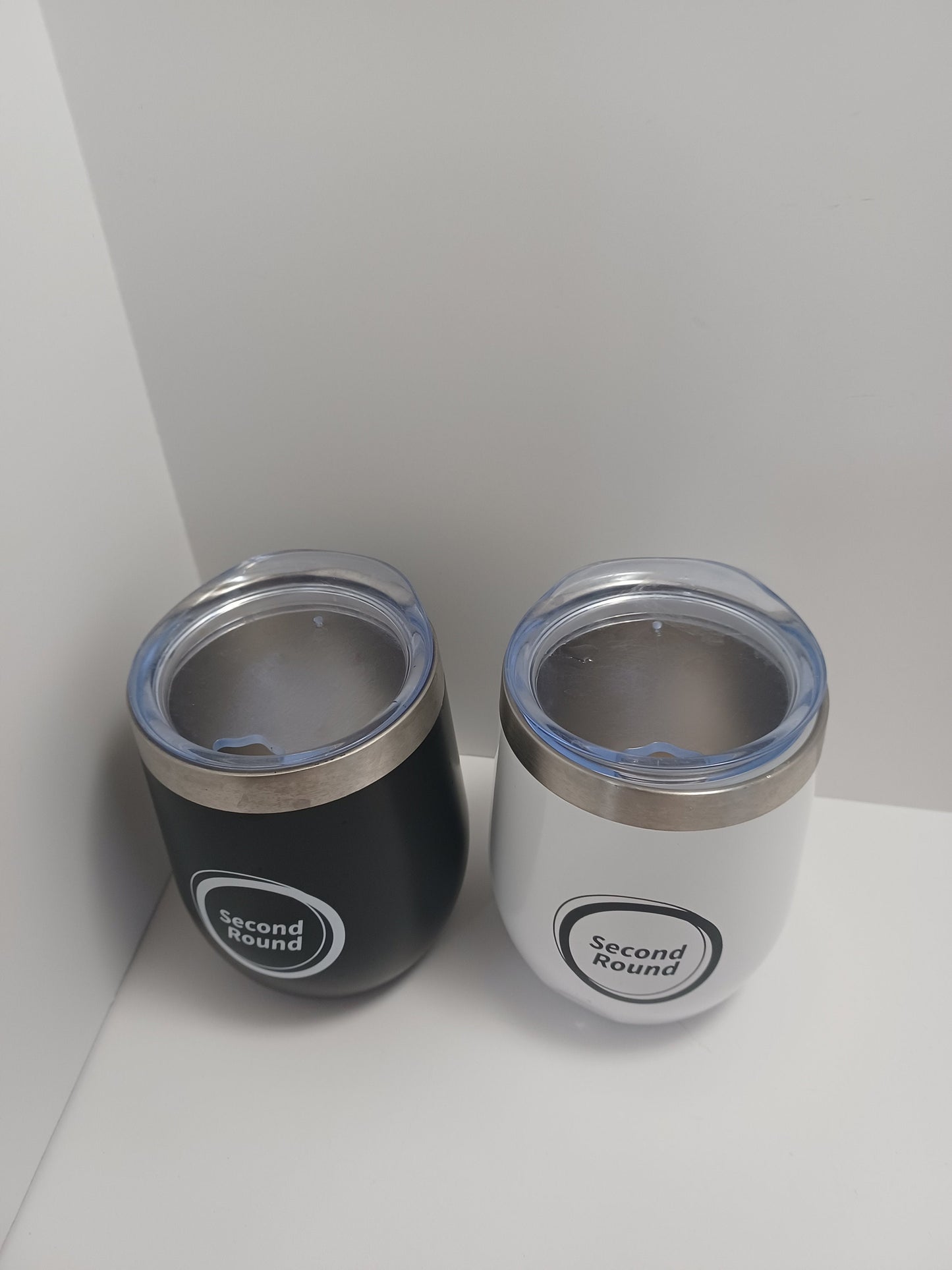 12oz Wine Tumbler Set Of 2 - Wine Tumbler - 12oz Tumbler - Drinkware Set