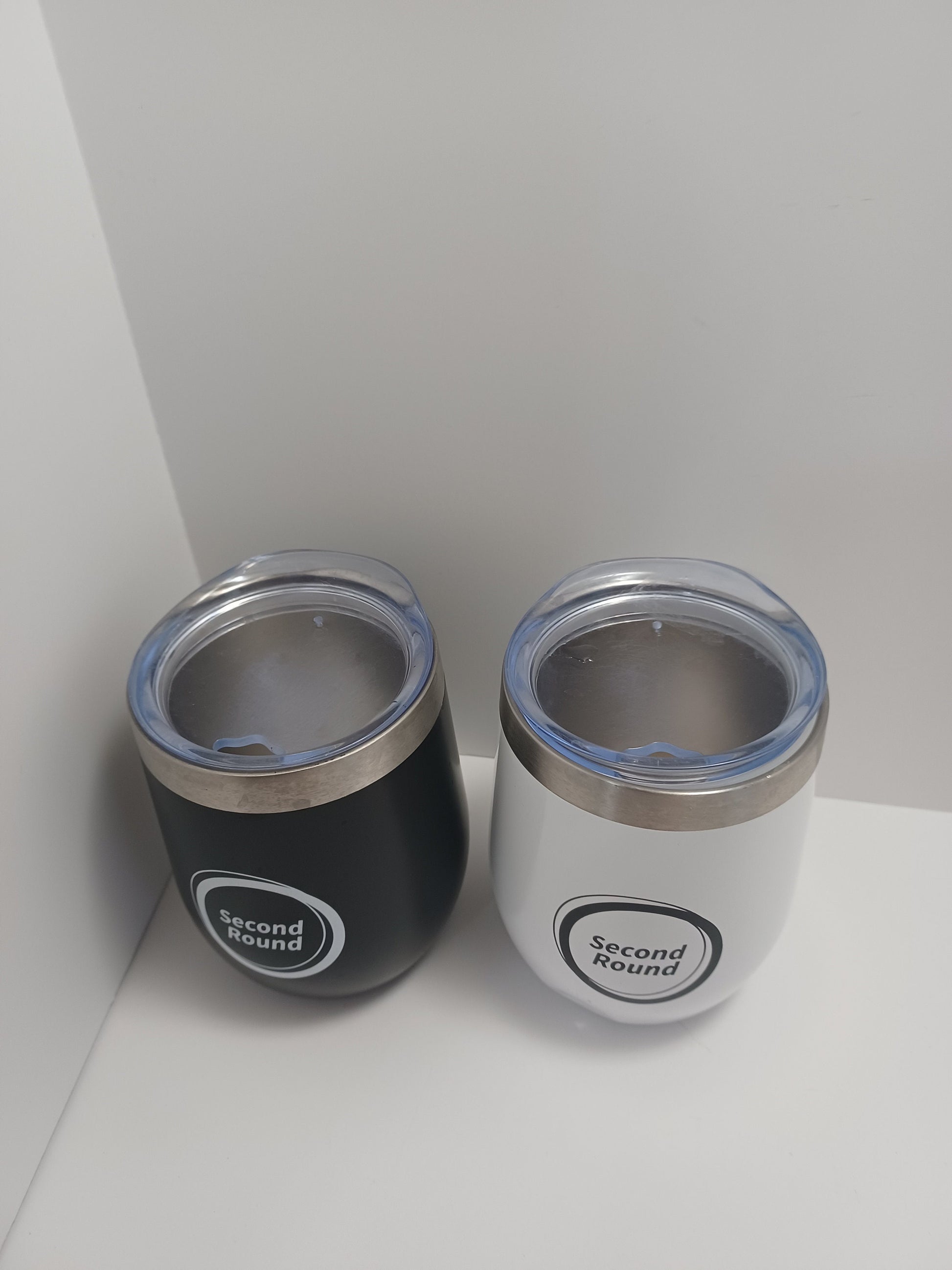 12oz Wine Tumbler Set Of 2 - Wine Tumbler - 12oz Tumbler - Drinkware Set
