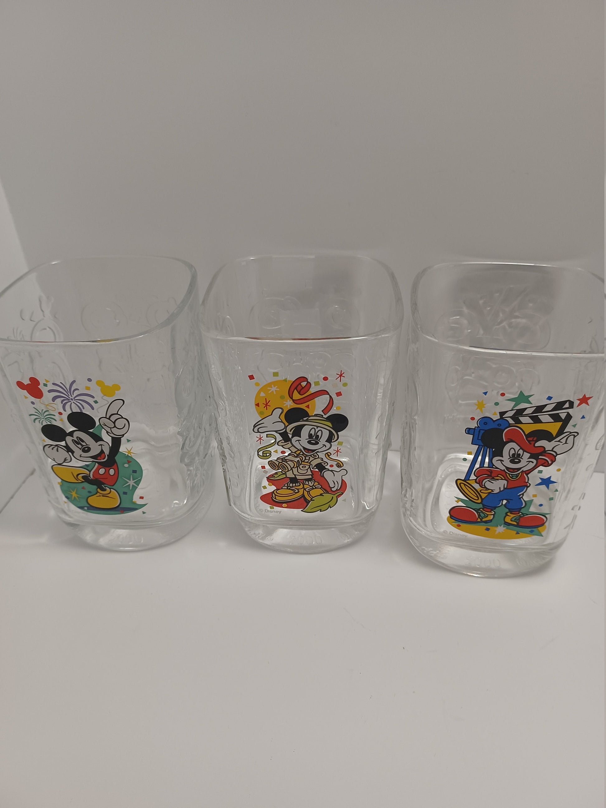 Walt Disney Collection 2000s Glasses Mickey Mouse - Disney Glasses - Mickey Mouse Glasses - Vintage Disney - Vintage Glasses