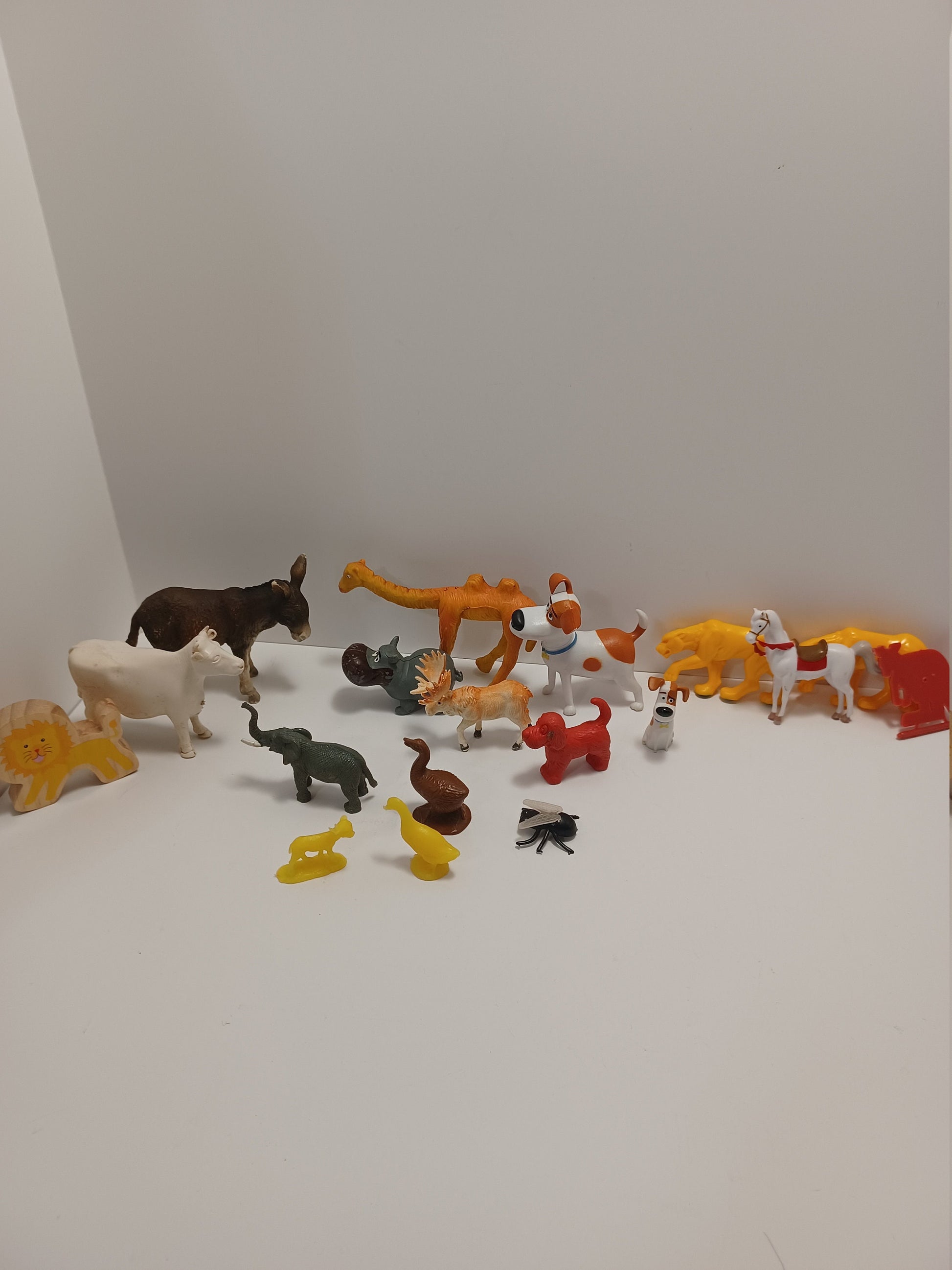 Vintage Animal Toy Lot - Camel Toy - Animal Toys - Hong Kong Animal Toys