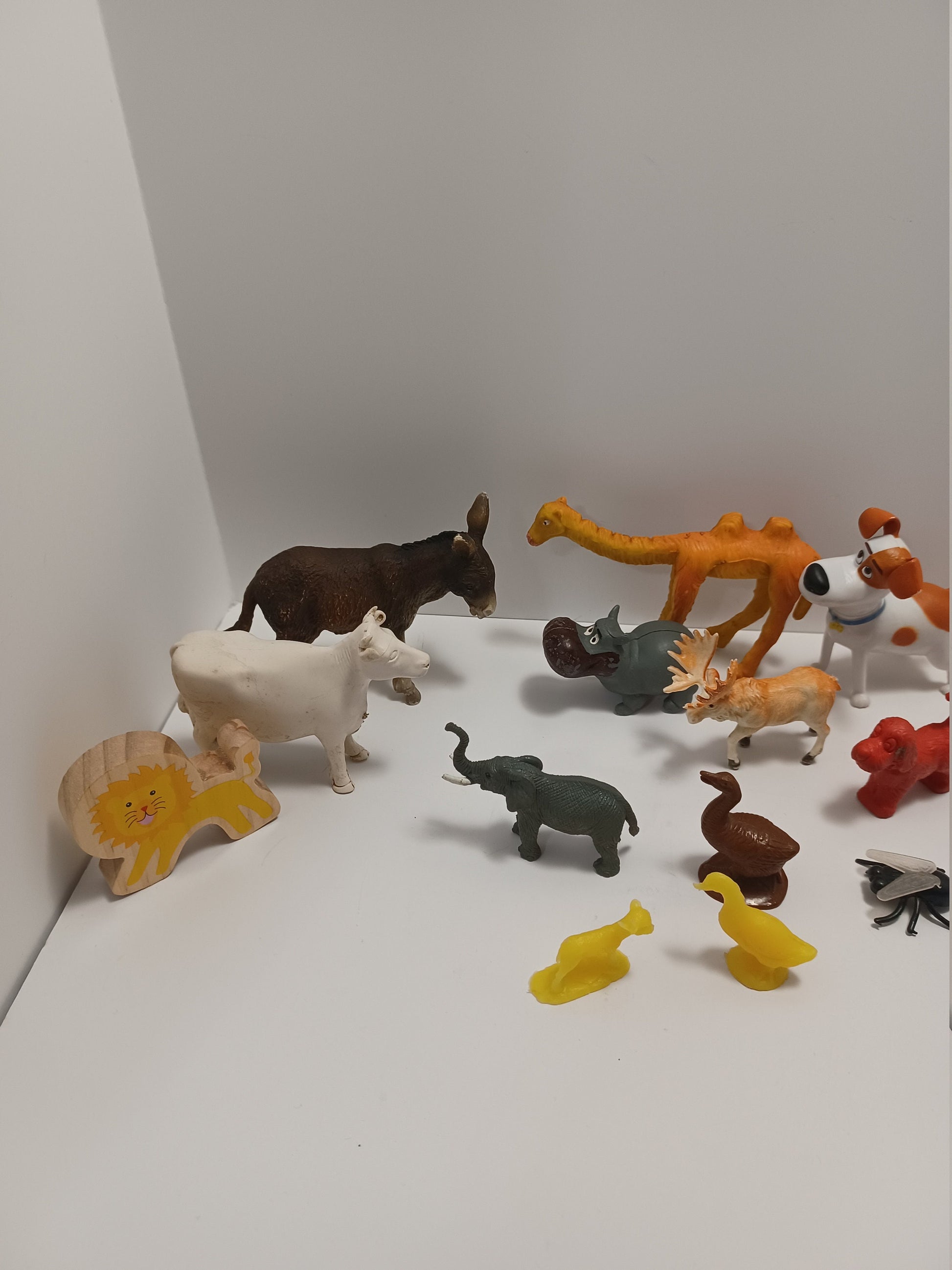 Vintage Animal Toy Lot - Camel Toy - Animal Toys - Hong Kong Animal Toys