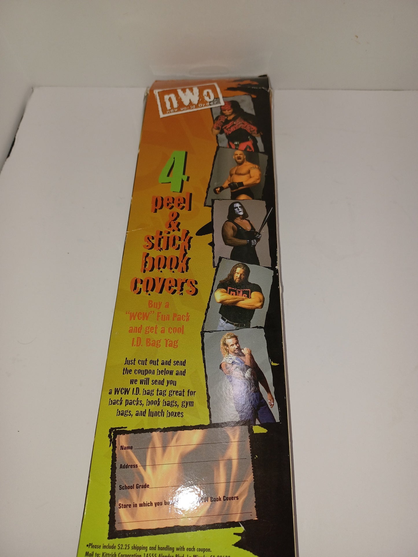 Vintage WCW Wrestling Book Covers NWO Goldberg - Goldberg - NWO - Wcw - Sting - Ddp - Wrestling Memorabilia