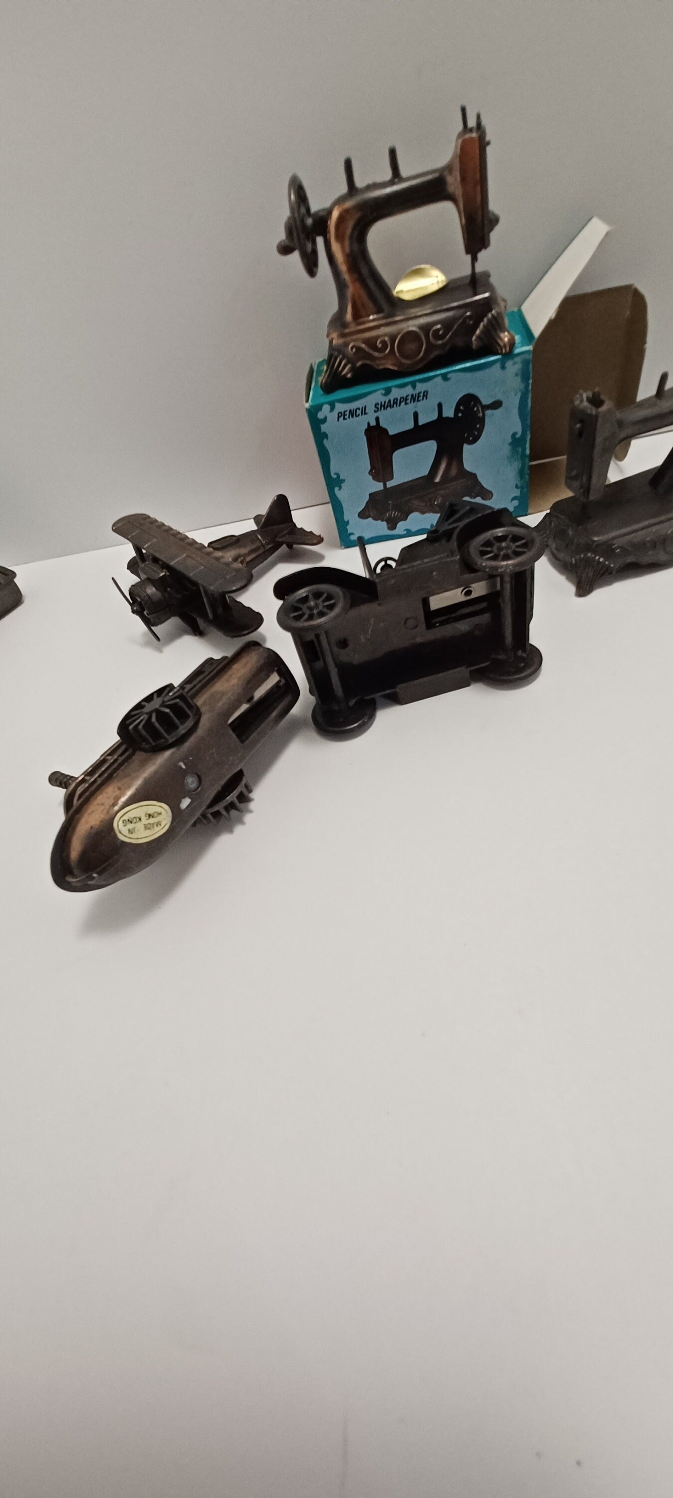 Vintage Die Cast Minature Antique Finished Pencil Sharpeners - Pencil Sharpener - Die Cast Minatures - Antique Finished - Ford Model T