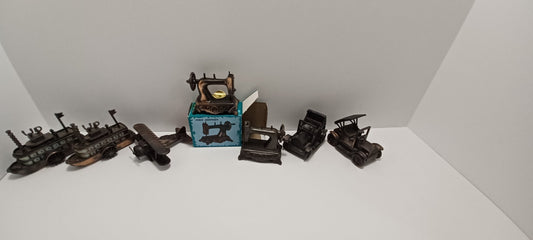 Vintage Die Cast Minature Antique Finished Pencil Sharpeners - Pencil Sharpener - Die Cast Minatures - Antique Finished - Ford Model T