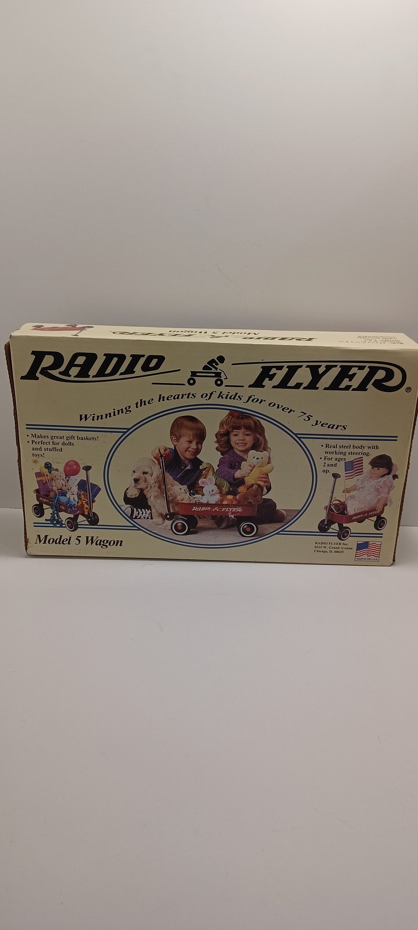 Radio Flyer Model 5 Wagon New In Box - Radio Flyer - New In Box - Wagon - Radio Wagon - Radio Flyer Wagon