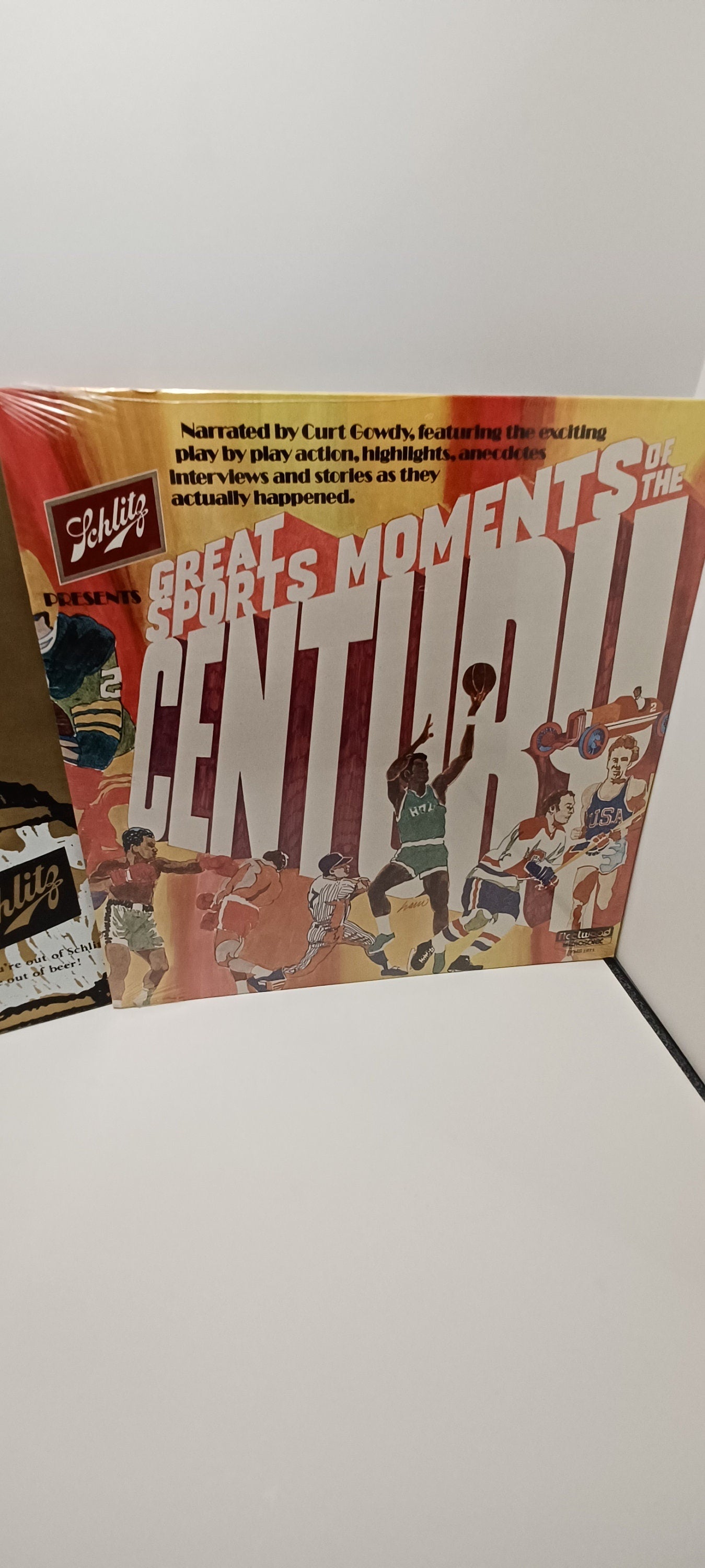 Joseph Schlitz Brewing Co Vinyl Records - The Sound Of Schlitz 1966 - Schlitz Sports Vinyl - Vinyl - Records - Sports Record - Schlitz Beer