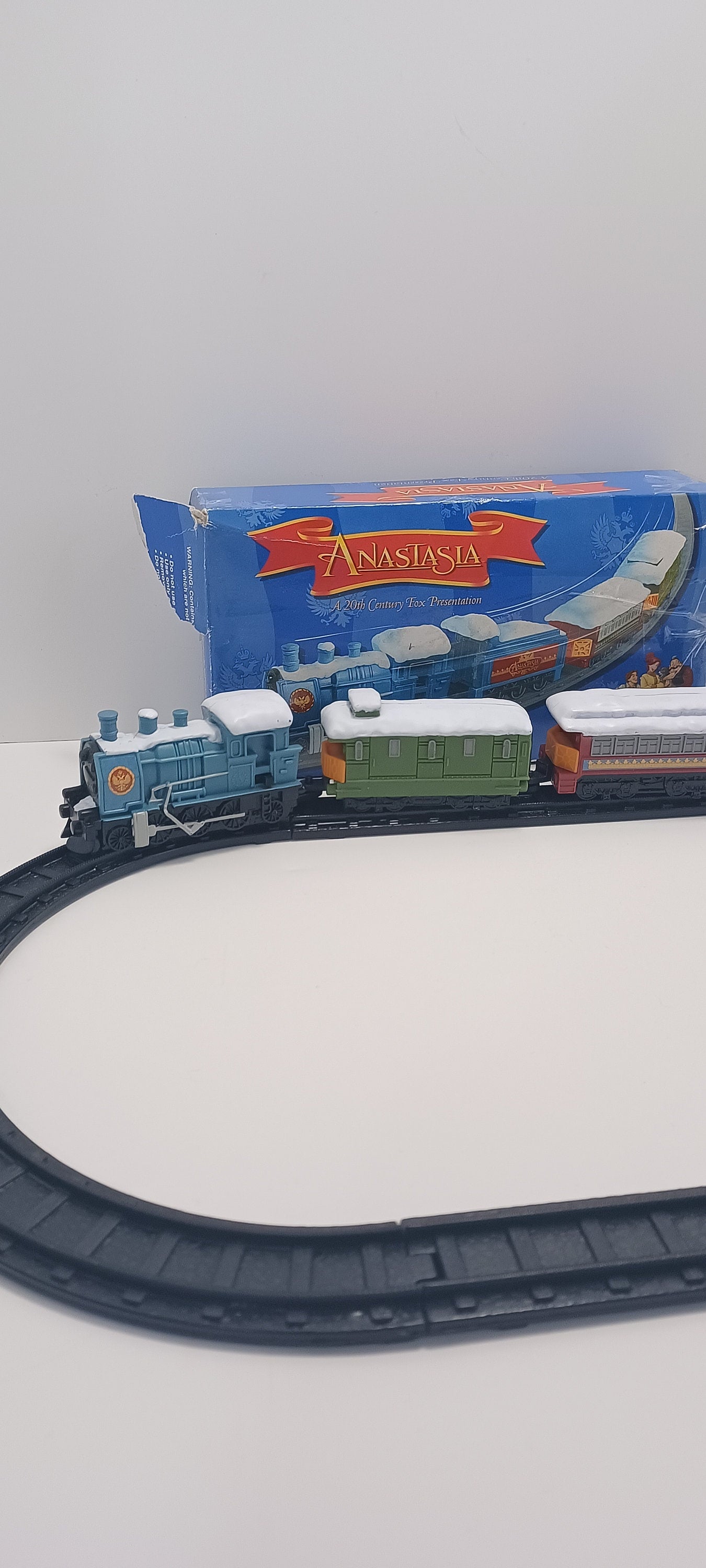 Vintage 1997 Anastasia Train Set New In Box - Burger King Toys - Anastasia - Anastasia Toys - Disney Toys - Fox - Fox Toys - Toy Trains
