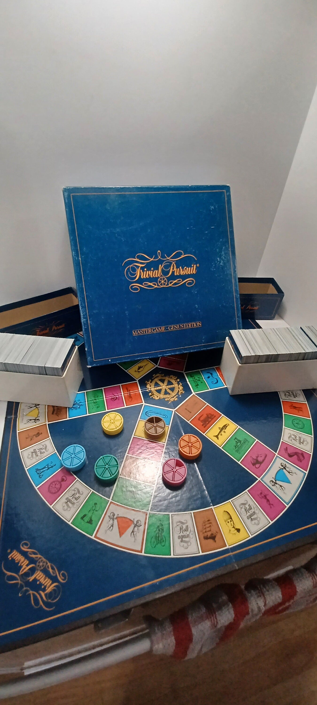 Vintage 1980s Trivial Pursuit Family Board Games - Disney - Disney Trival Pursuit - Board Games - Vintage Board Games - TV Games - Family