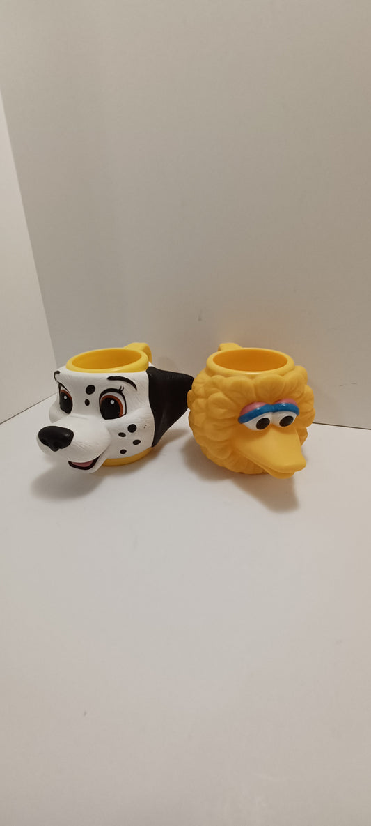 1994 Big Bird Sesame Street Applause Jim Henson Mug - Mugs - Sesame Street - Big Bird - Jim Henson - Applause - Applause Mugs