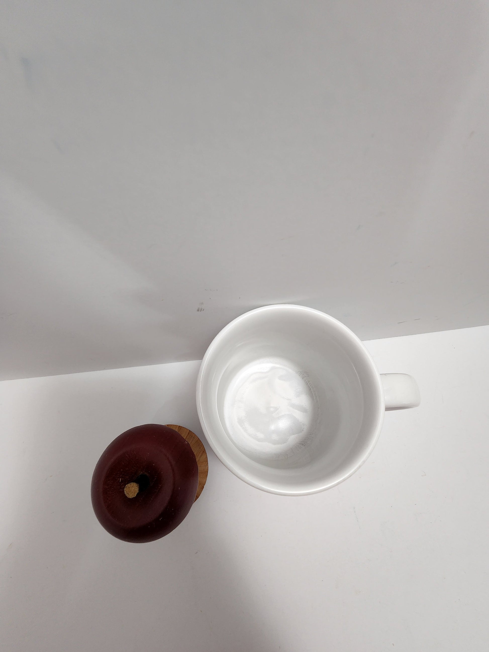 Vintage Teachers Gift Set Hand Carved Apple and Hallmark Hugs Teacher Mug - Teacher - Teacher Desk - Teacher Gift - Hand Carved - Apple -Mug