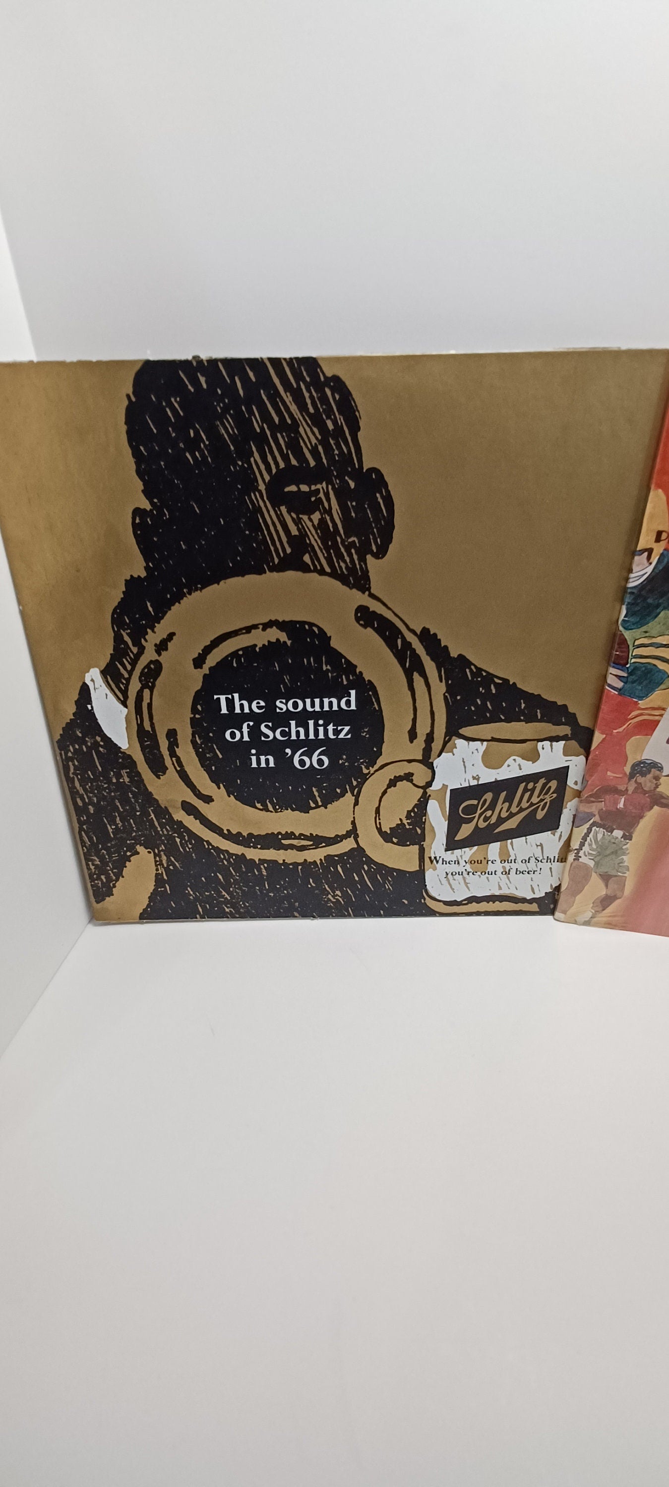 Joseph Schlitz Brewing Co Vinyl Records - The Sound Of Schlitz 1966 - Schlitz Sports Vinyl - Vinyl - Records - Sports Record - Schlitz Beer