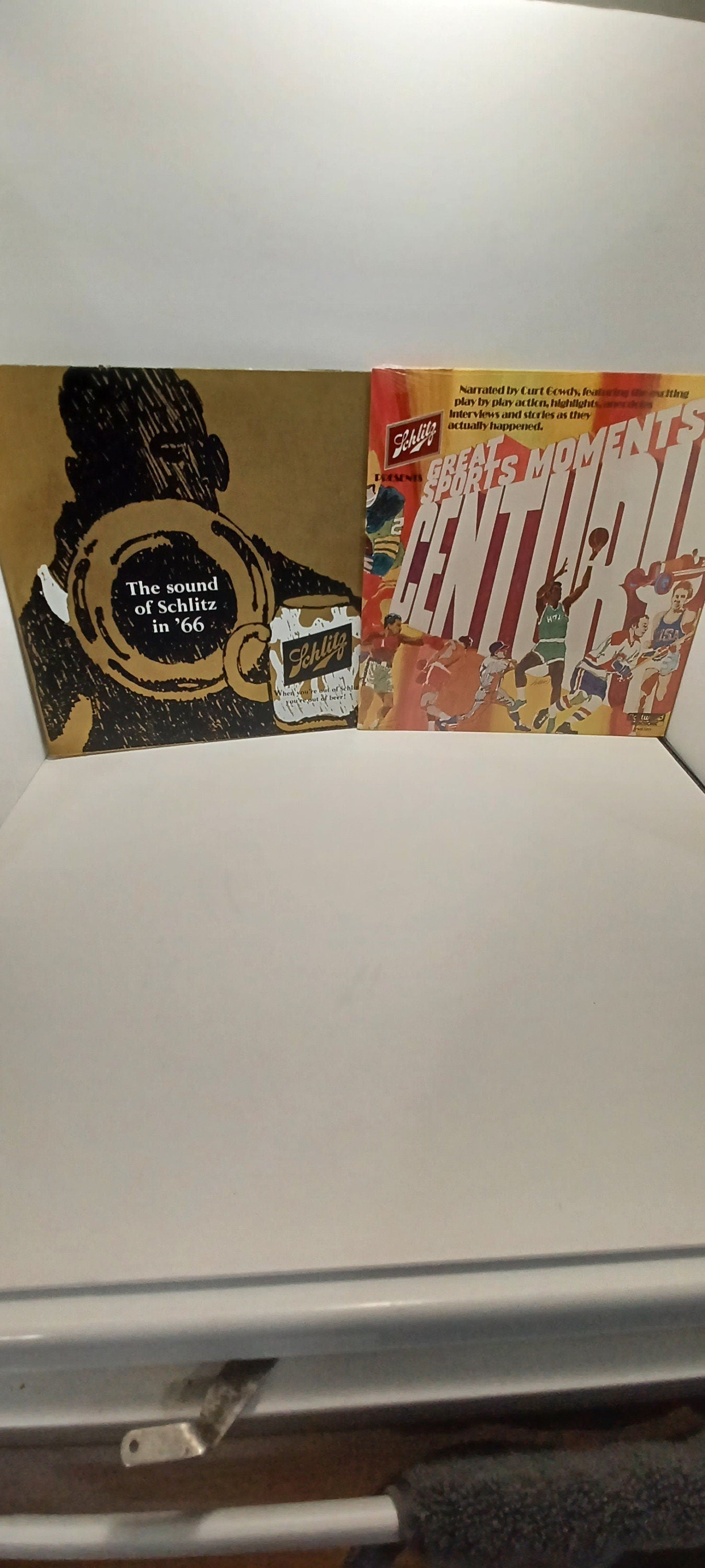 Joseph Schlitz Brewing Co Vinyl Records - The Sound Of Schlitz 1966 - Schlitz Sports Vinyl - Vinyl - Records - Sports Record - Schlitz Beer