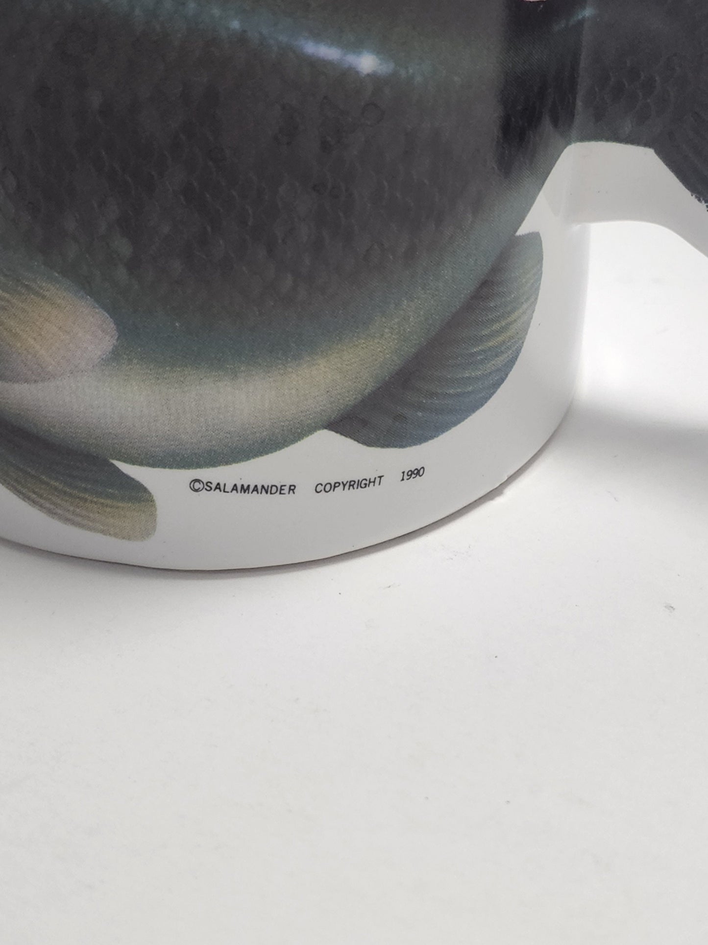 Vintage 1990 Bass Fishing Coffee Mugs and NYPD Coffee Mug - Mugs - Coffee Mug - NYPD - Fishing - Bass - Fishing Mug - Police - NYPD Mug