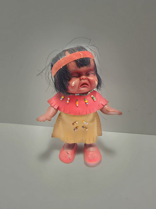 Vintage Sassy Emotions Indian Doll Anekona Very Rare - Sassys Emotions - Dolls - Indians - Indian Doll - Anekona Doll - Crying Doll