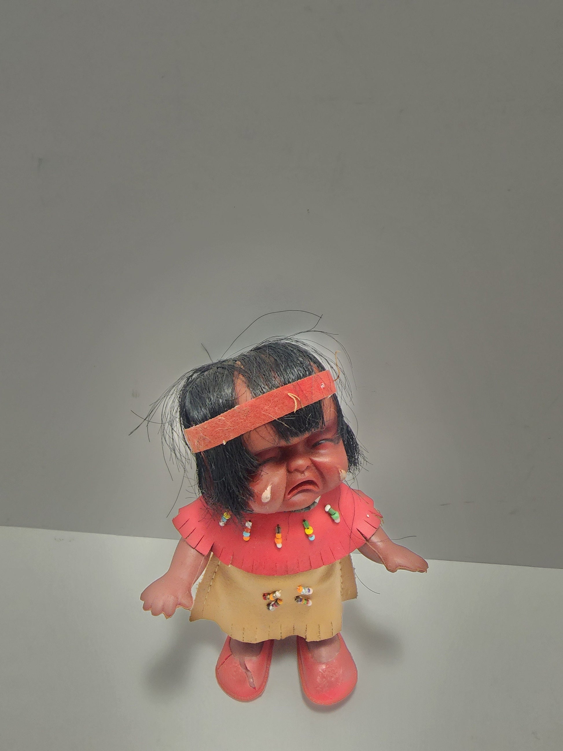 Vintage Sassy Emotions Indian Doll Anekona Very Rare - Sassys Emotions - Dolls - Indians - Indian Doll - Anekona Doll - Crying Doll
