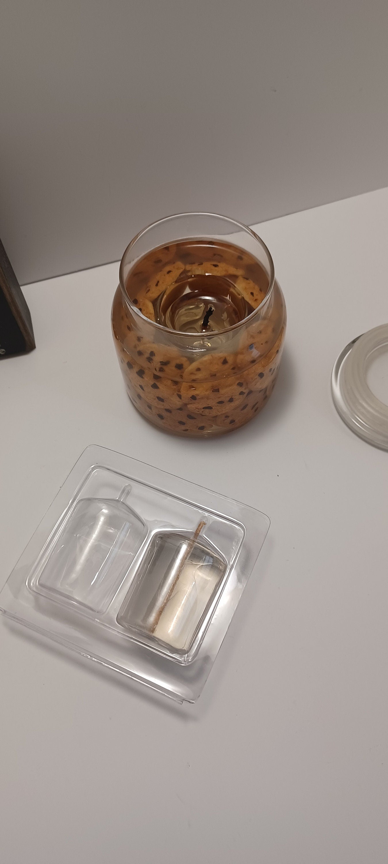 Cookies Sign With Cookie Candle - Cookies - Chocolate Chip Cookies - Chocolate Chip - Signs - Cookie Decor - Cookie Collectors - Candles