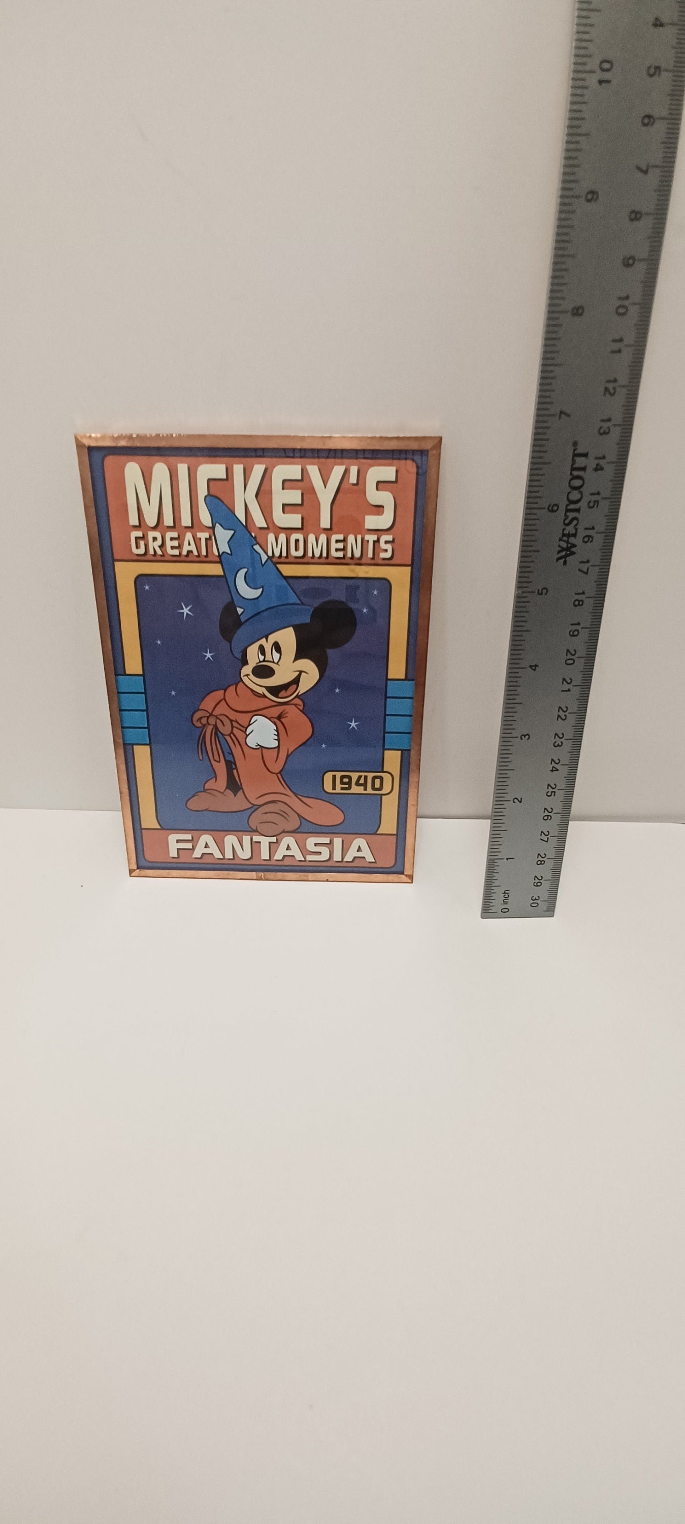 Mickey's Greatest Moments Fantasia 1940 Sign - Walt Disney - Disney Signs - Fantasia - 1940 Walt Disney - Disney Signs - Mickey Mouse