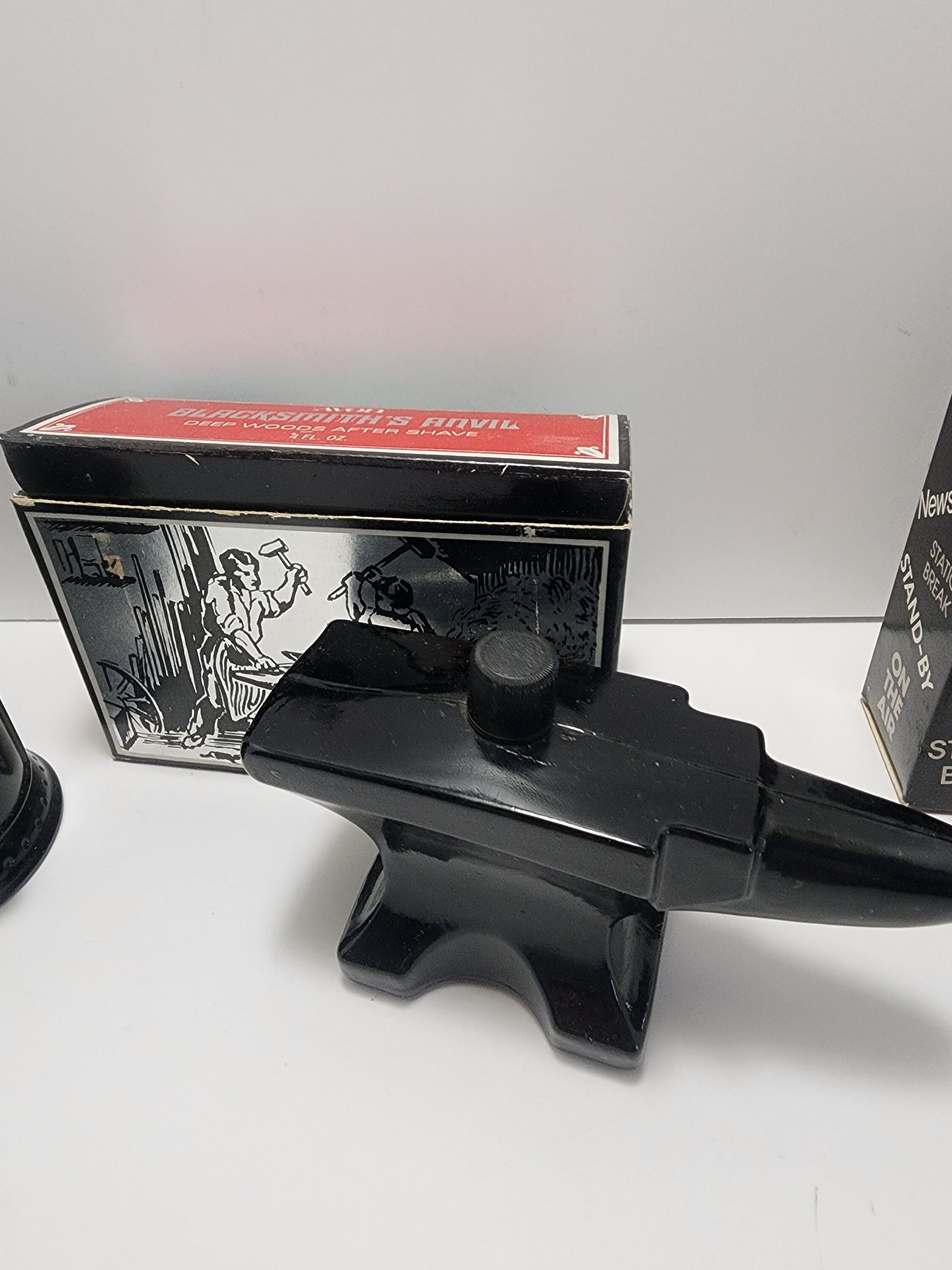 Vintage 1960s 1970s Avon Bottles - Avon - Avon Bottles - On The Air - Anvil - Blacksmith - Aftershave - Cologne - Lantern