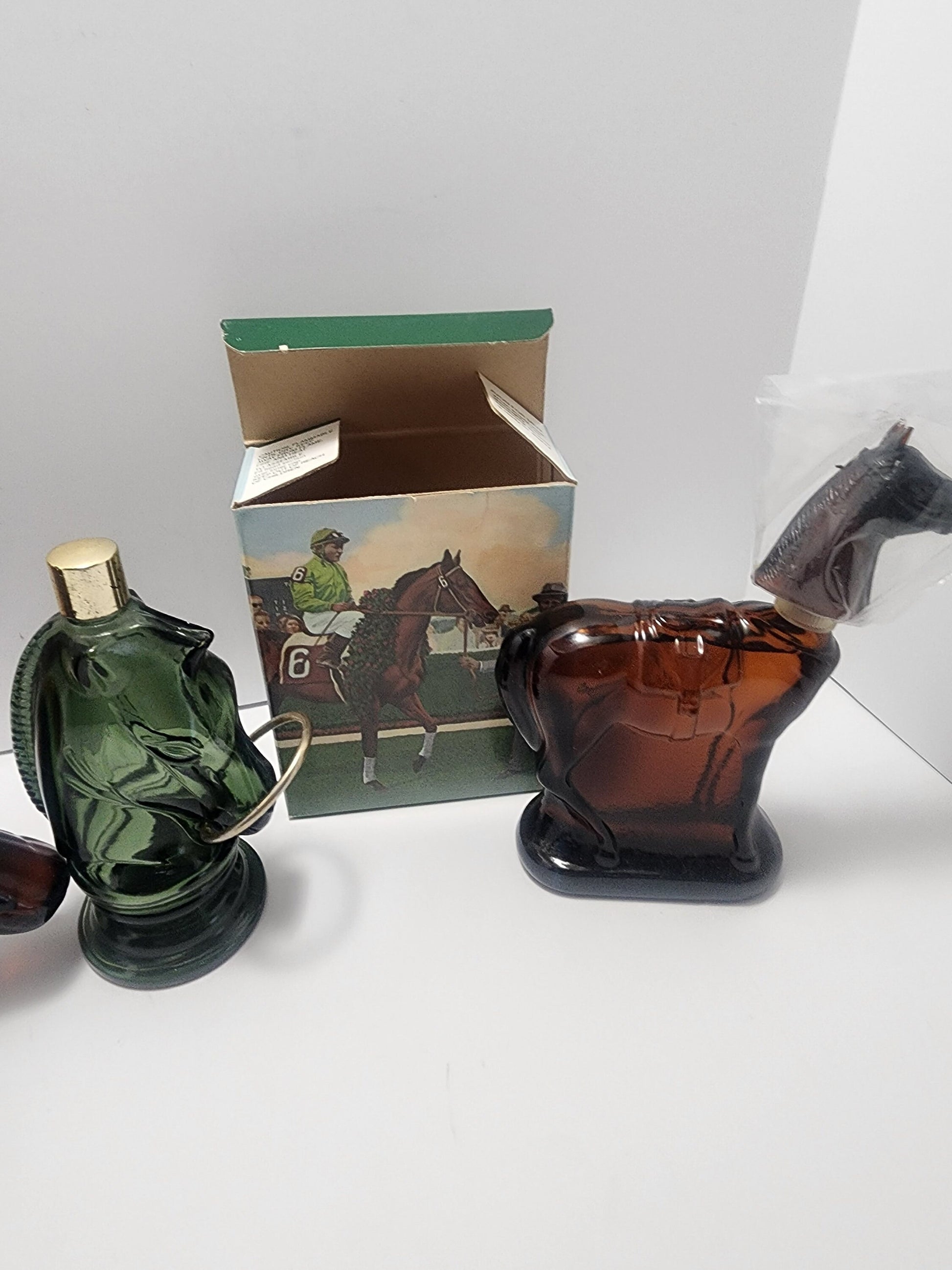Vintage 1970s Avon Bottles - Wild Turkey - Turkey - Pony Post - Wild Country - Sport Of Kings - Cologne - After Shave - Vintage Avon