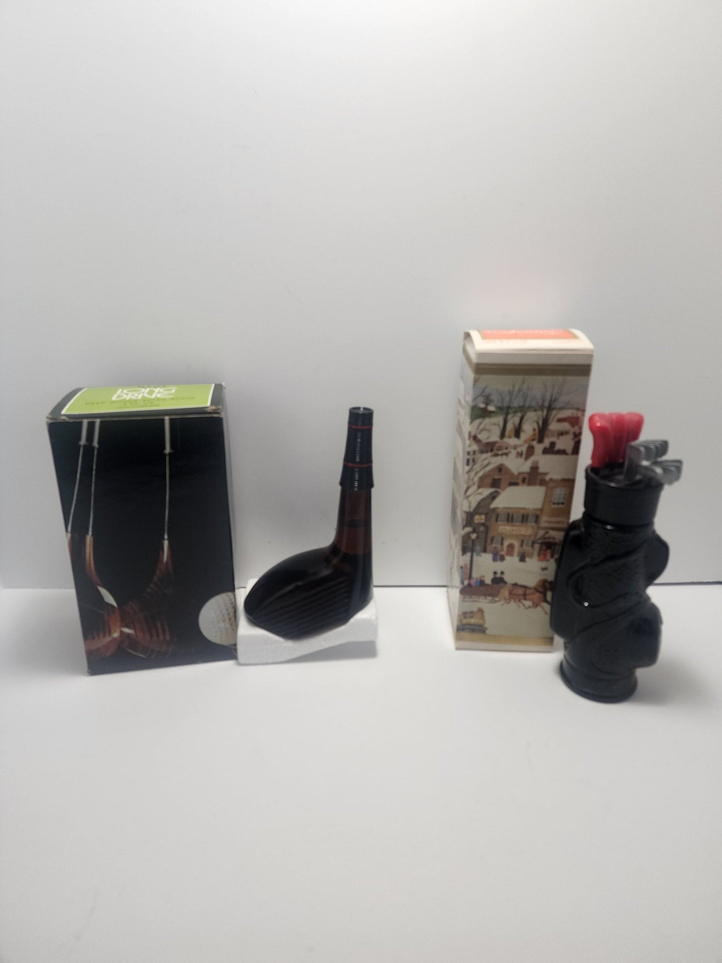 1970s Vintage Avon Wild Country Gold Club Cologne Aftershave Bottles - Golf - Golf Gifts - Vintage Golf - Avon - Vintage Avon - Avon Bottles