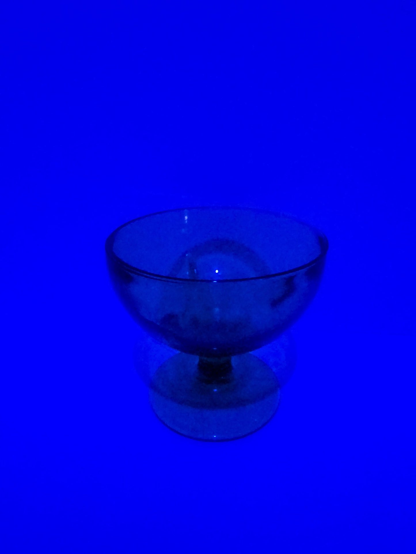 Vintage Green Glass Sherbert Dish or Decor - Green Glass - Sherbert - Sherbert Dish - Green Glass - Tealight Decor - Candle Decor