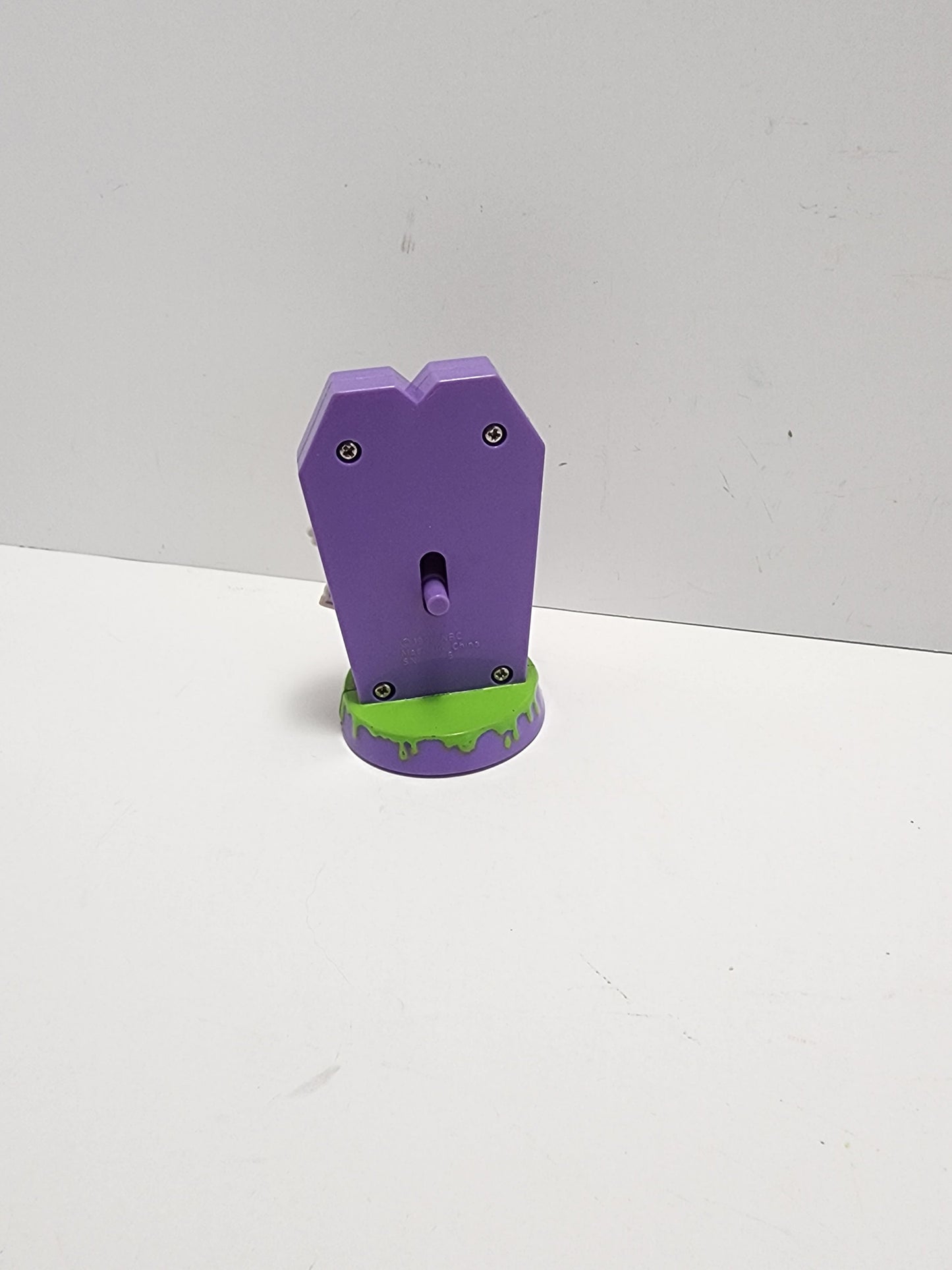 1991 Gravedale High Vampire Spinning Casket Toy - Mcdonald's Toys - Casket Toy - Halloween - Invisble Boy - Vampire - Gravedale Toy