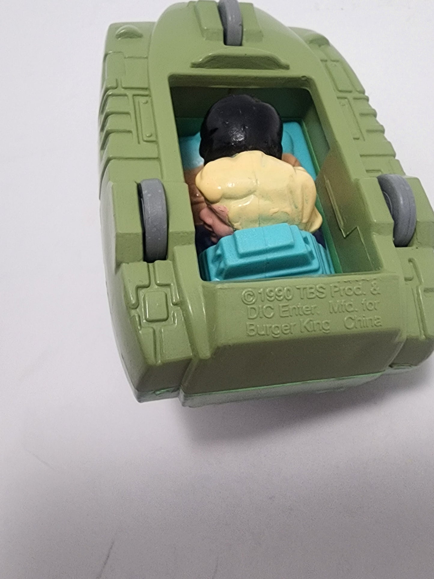 1991 Captain Planet Turnover Cars From Burger King Toys - Burger King - 1990 Toys - Catain Planet - Captain Planet - Captain Planet Toys