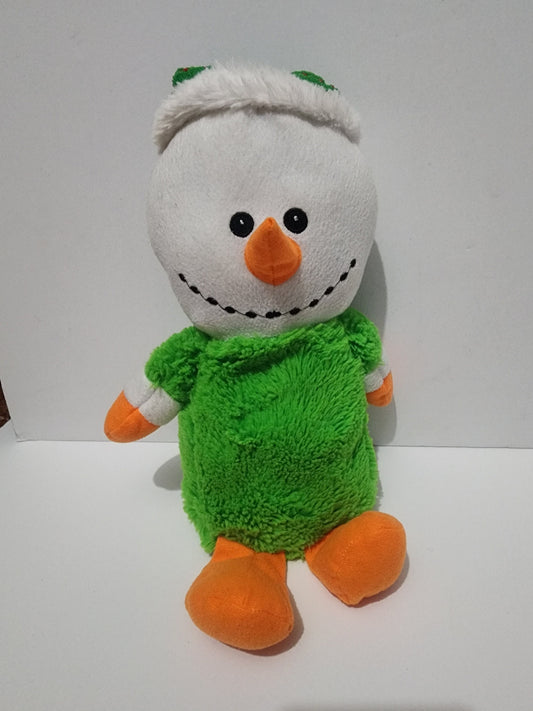 Vintage Christmas Snowman Plush - Stuffed Animal - Christmas - Christmas Plush - Plush - Snowman - Christmas Snowman