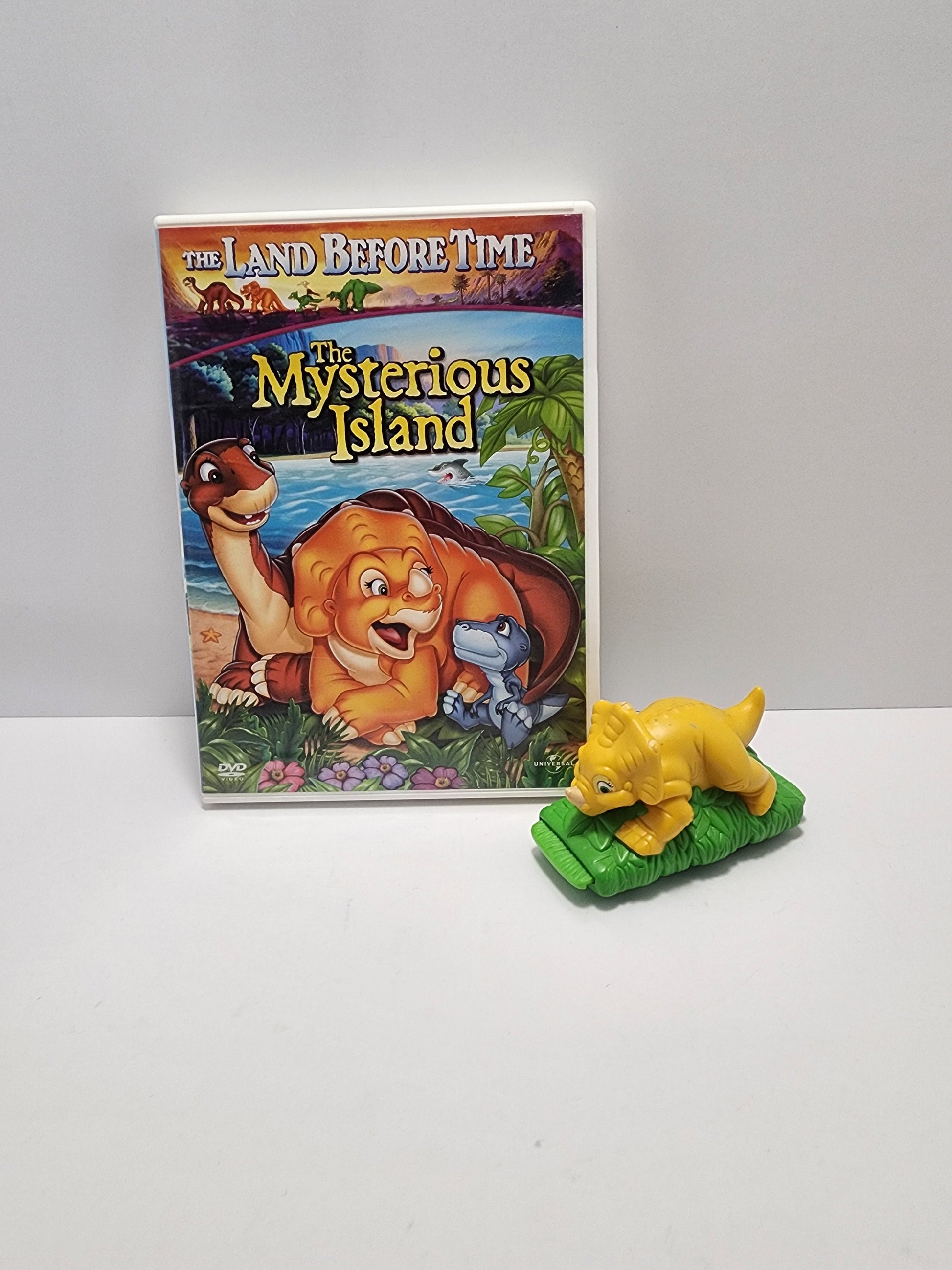Land Before Time DVD and Sara Toy Figure - Dinosaurs - Land Before Time - Sara - Toys - Dinosaur Movie - Dinosaur Toys