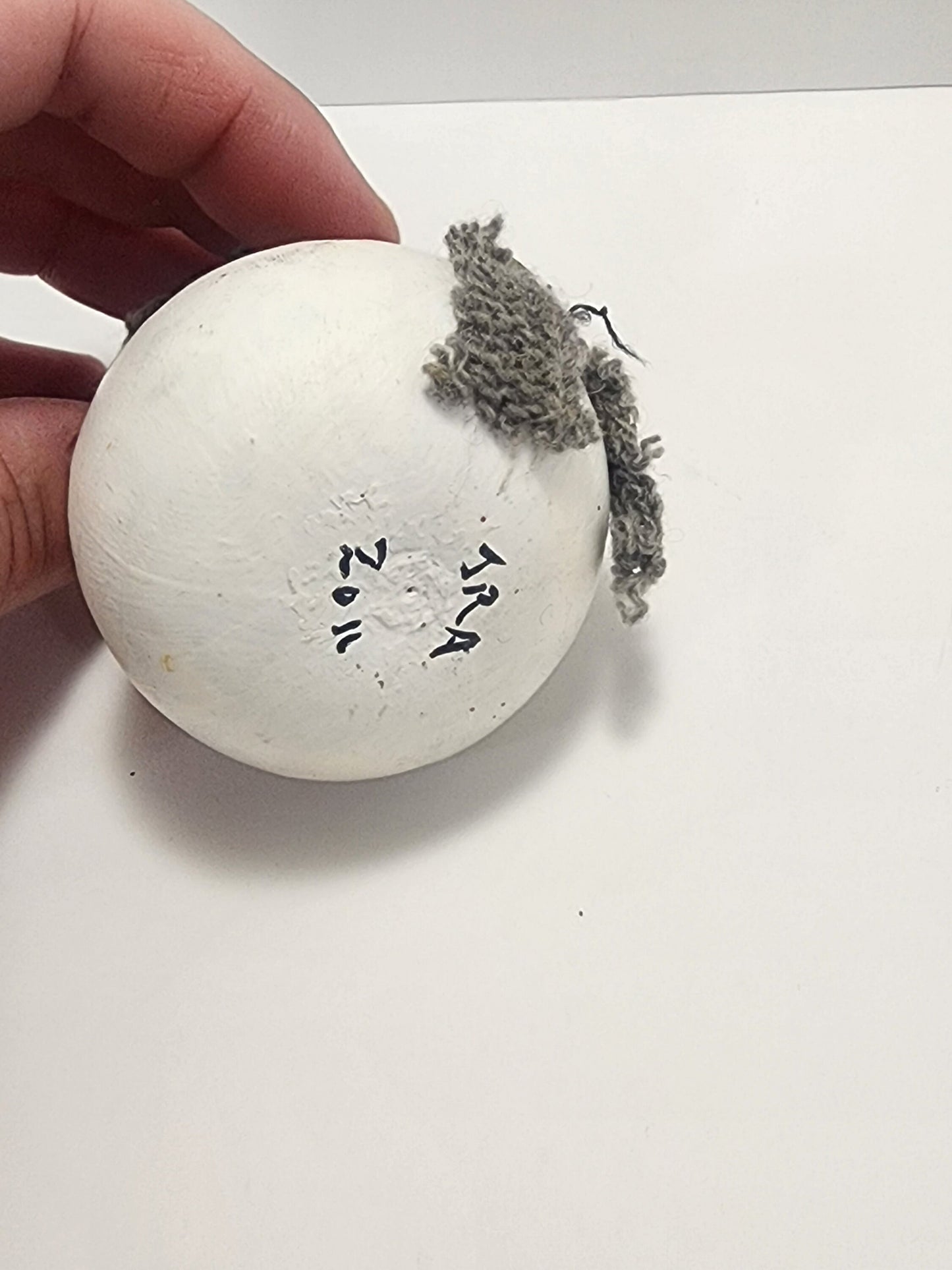 Snowman Hand Crafted Kids Christmas Ornament - Kids Ornament - Handcrafted Ornament - Crafted - Handmade Ornaments - Snowman - Christmas