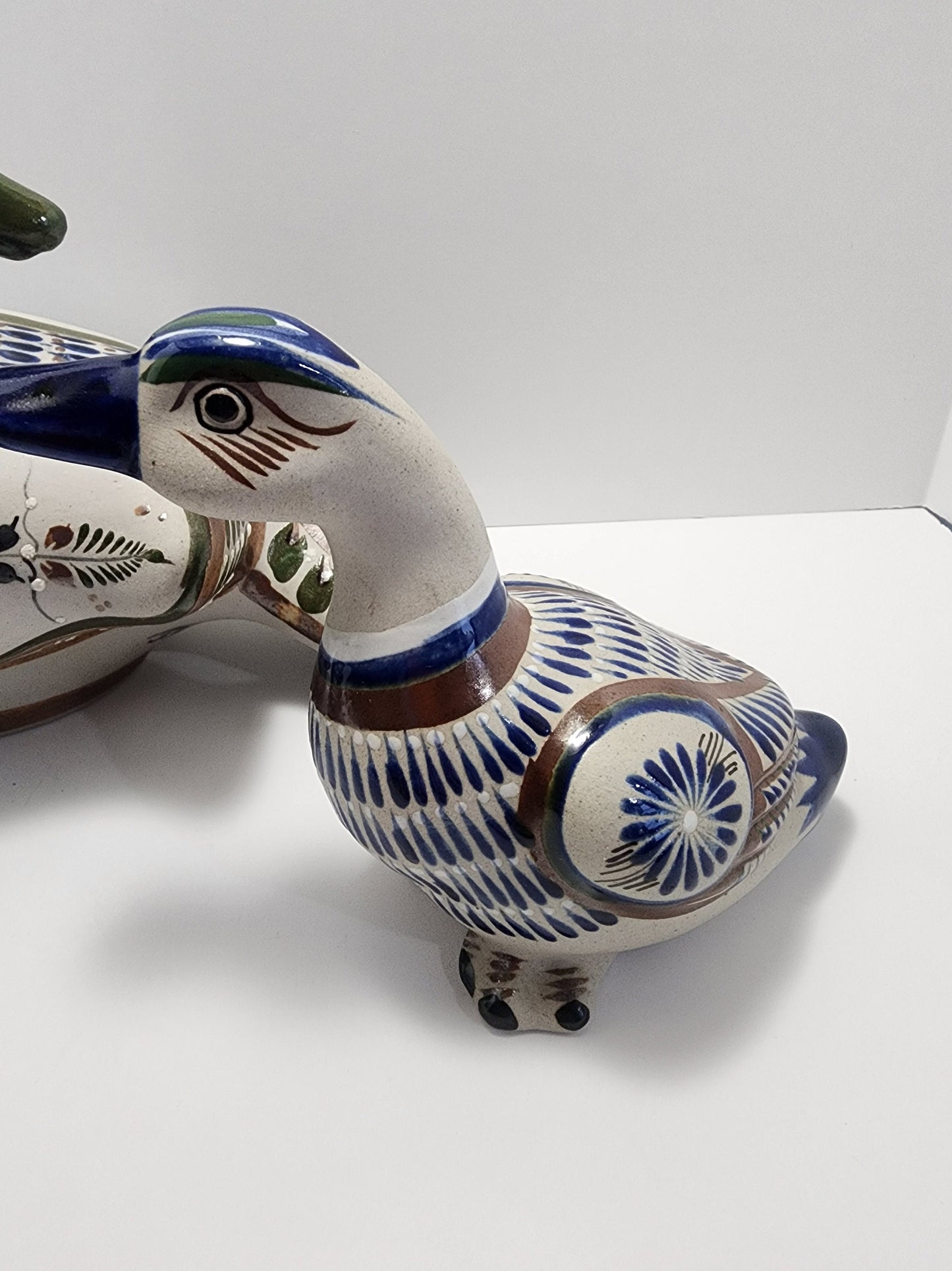 Vintage Nogales Mexican Pottery Folk Art Duck Birds - Pottery - Mexican - Mexican Pottery - Mexico - Ducks - Pottery Ducks - Hand Made