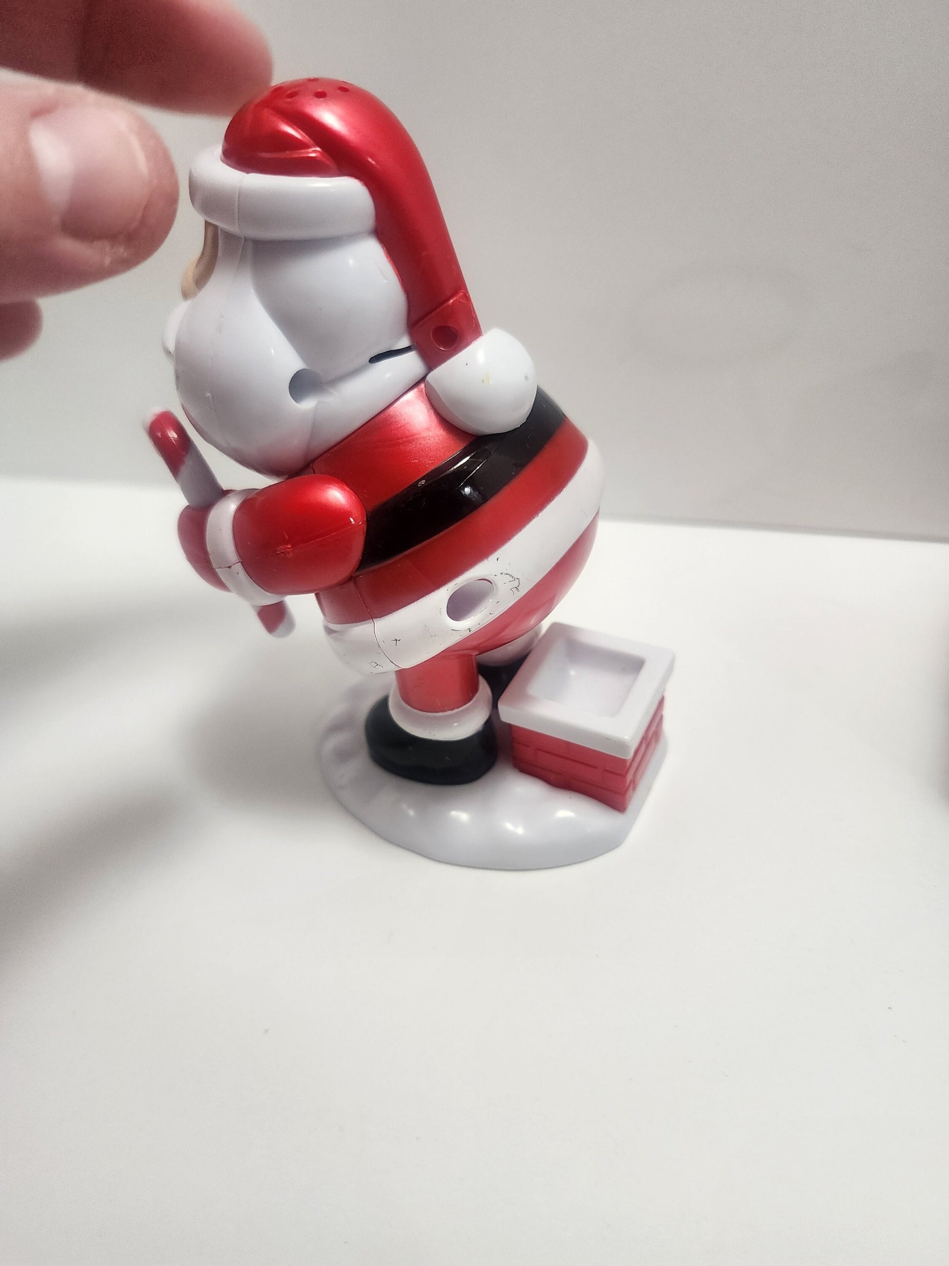 Christmas Decor Santa Candy Dispenser Card Holder Glitter Present - Santa - Candy Dispenser - Santa Candy Dispenser - Present - Christmas