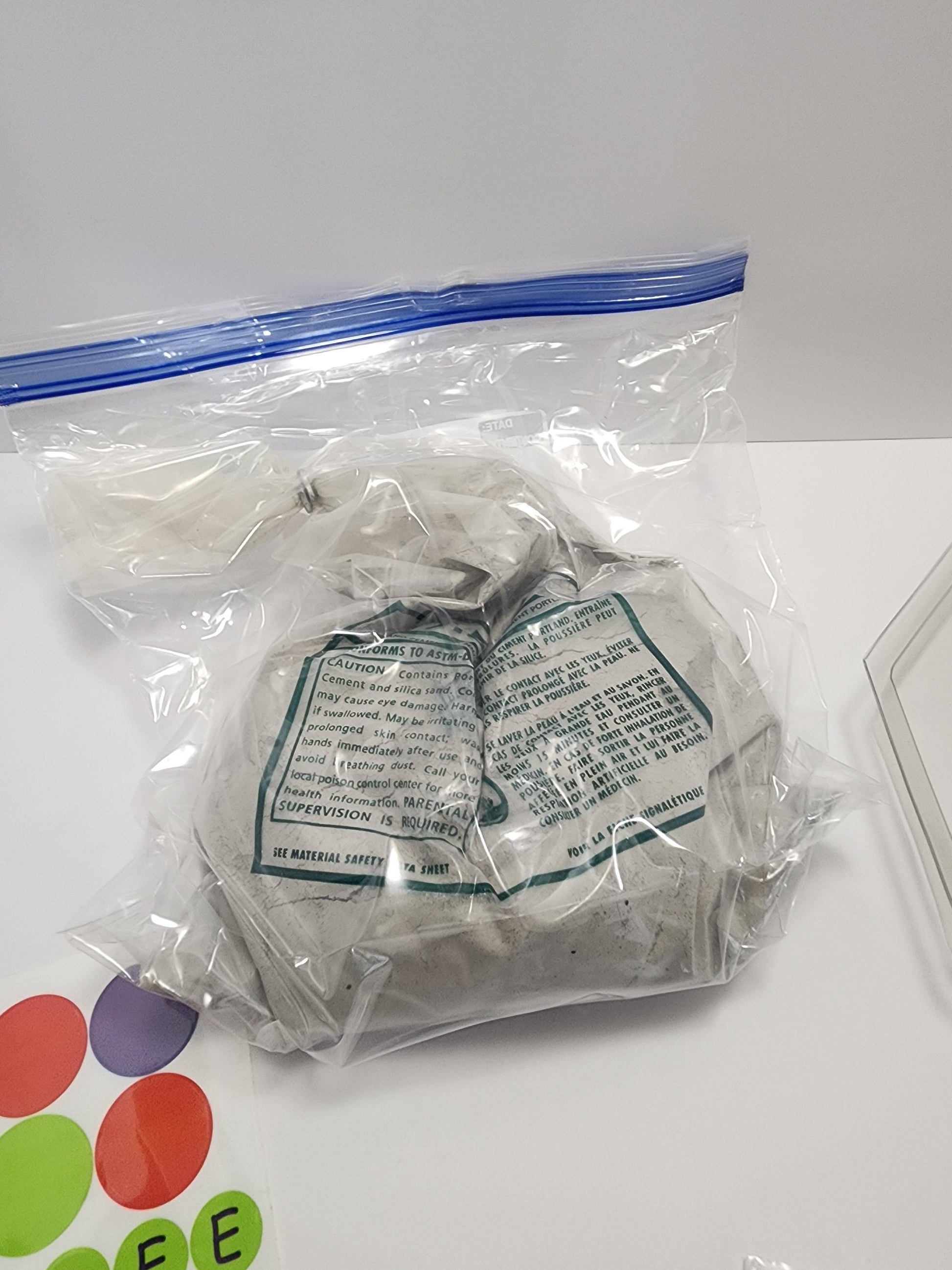 Vintage Milestone Kids Marble Art Stepping Stone Kit - Dog Paw Print - Pet Print - Milestone Kids - Marble Art - Stepping Stone - Sand Art