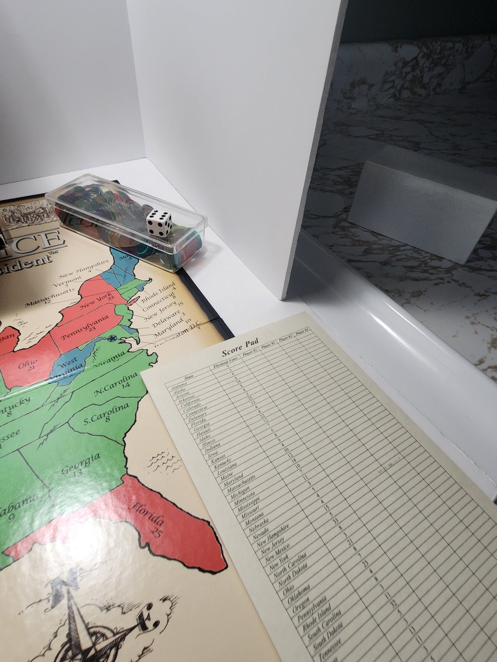 Tailor Oval Office The Race To Be President - Board Games - Vintage Board Games - President - President Games - Family Games - Game Night