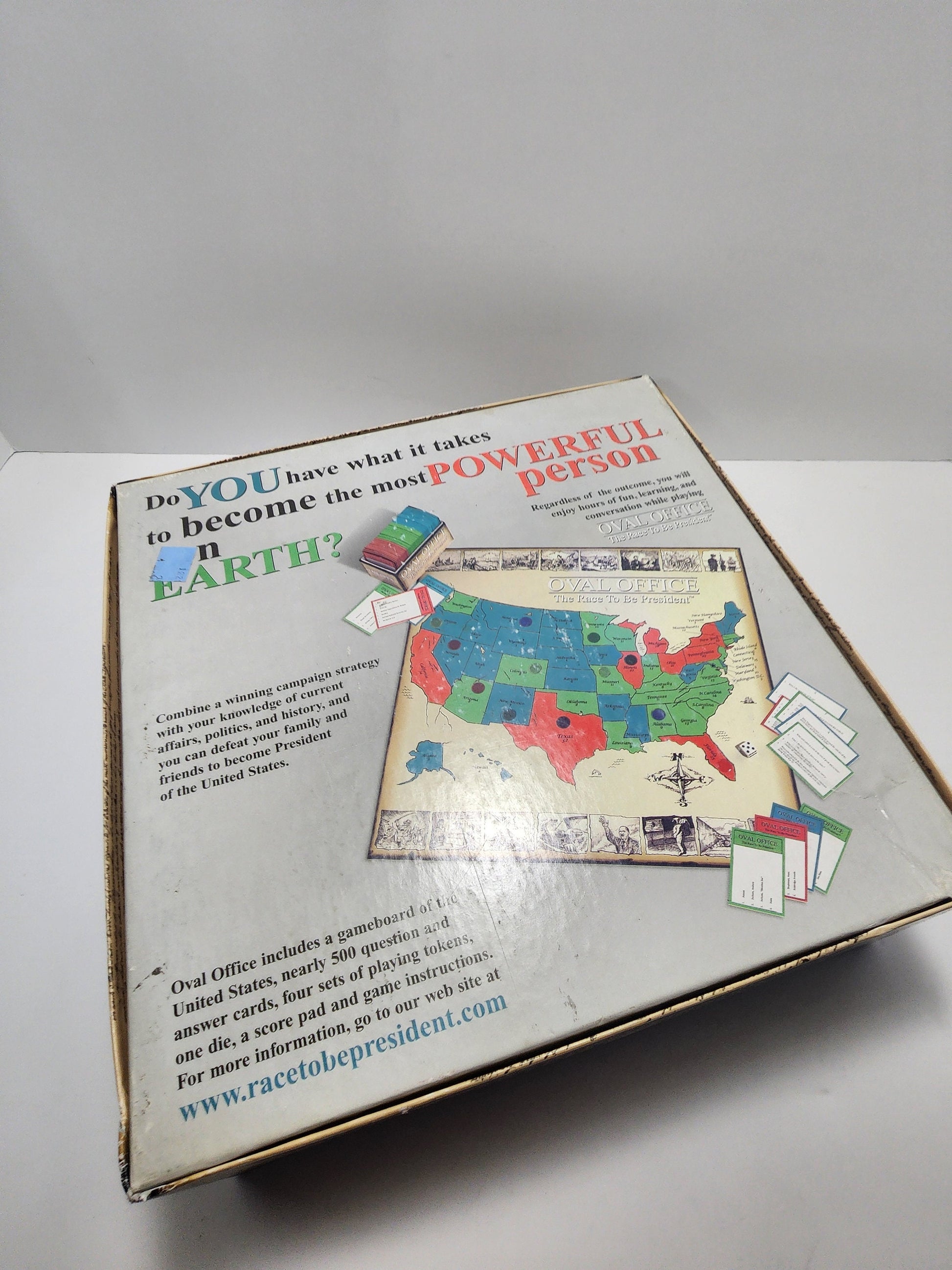 Tailor Oval Office The Race To Be President - Board Games - Vintage Board Games - President - President Games - Family Games - Game Night