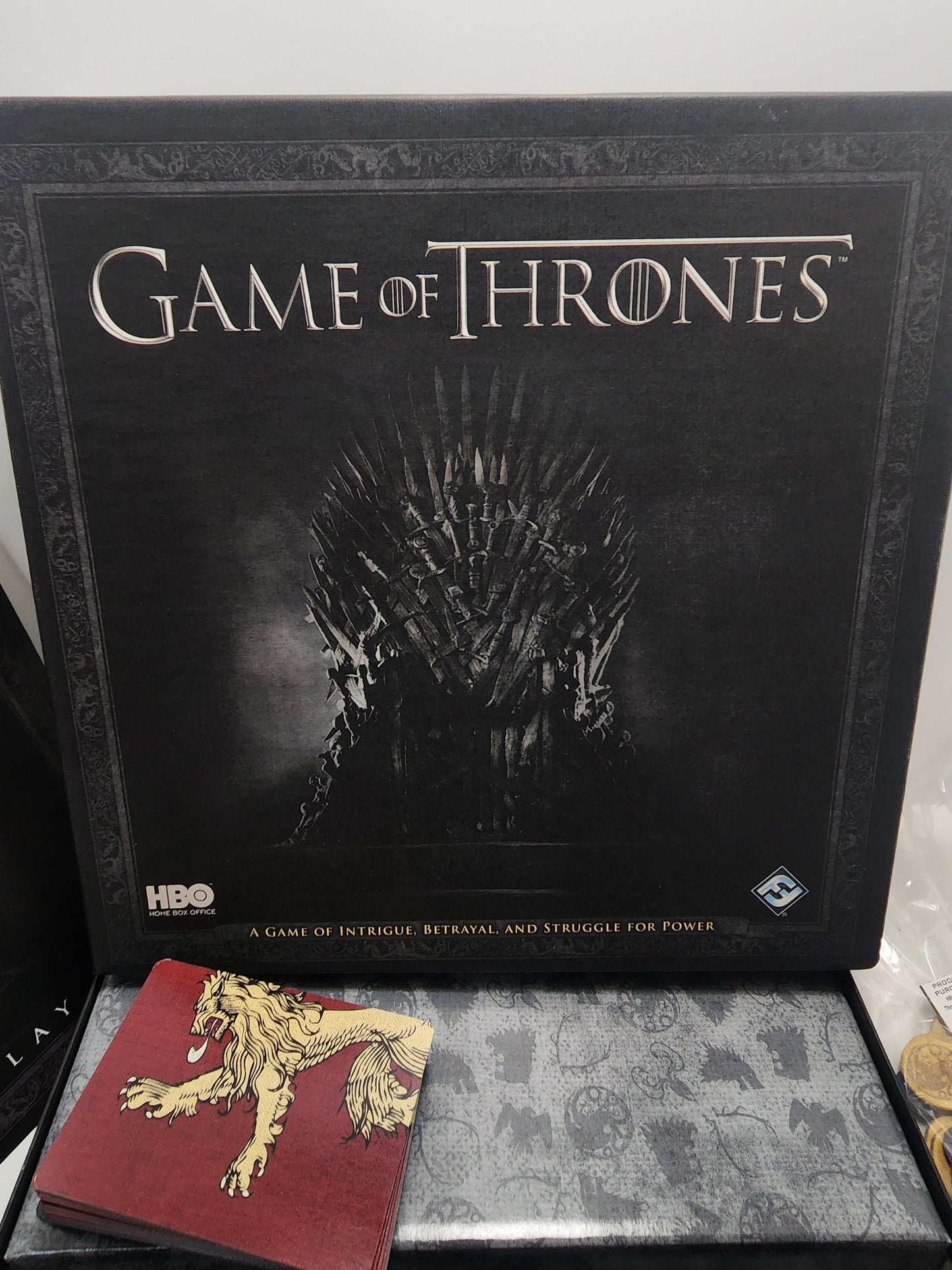 Game Of Thrones HBO Edition Card Game Fantasy Flight - Fantasy Games - HBO- HBO Games - Game Of Thrones - Hbo Shows - Board Game