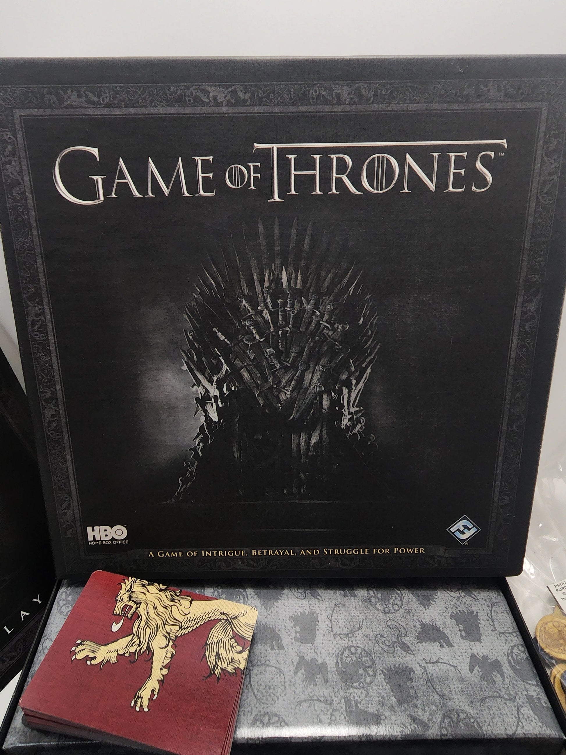 Game Of Thrones HBO Edition Card Game Fantasy Flight - Fantasy Games - HBO- HBO Games - Game Of Thrones - Hbo Shows - Board Game