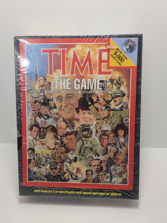 Time The Game Vintage 1983 Board Game - Board Game - Vintage Board Game - Time - Time Magazine - Time Game - Family Games - Magazine