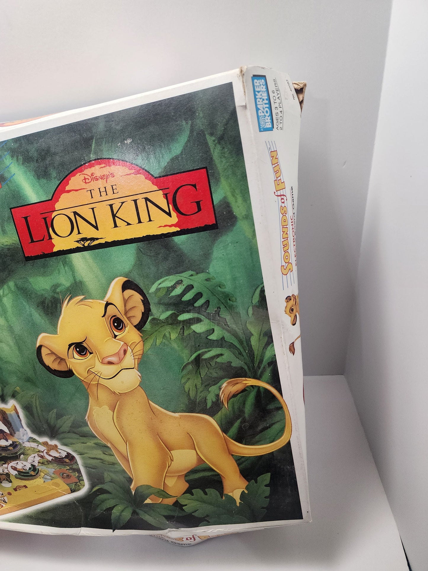 Vintage 1994 The Lion King Offical Board Sounds and Fun - Interactive Game - Board Game - The Lion King - Disney Games - Family Games