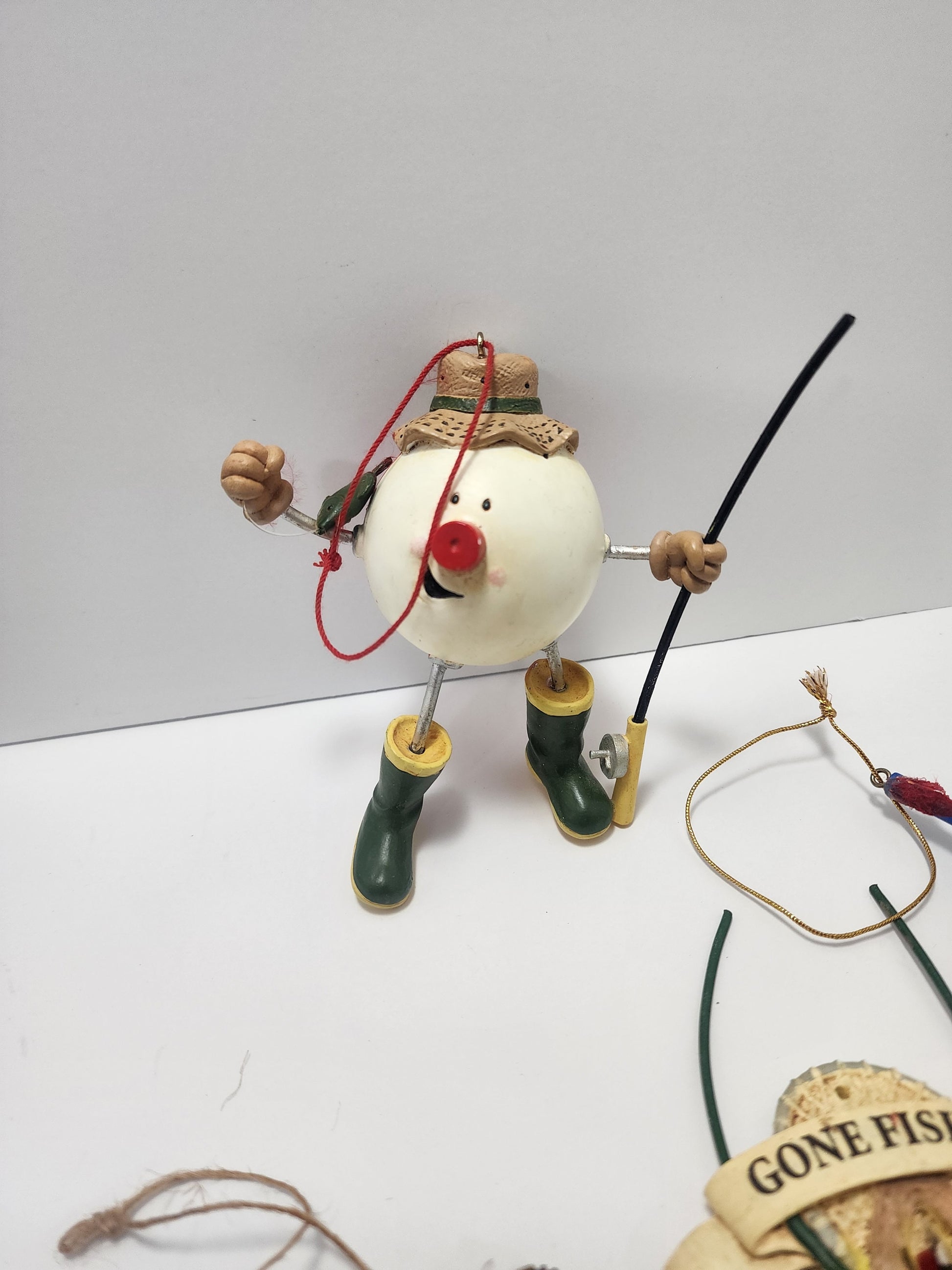 Christmas Ornaments Vintage Fishing - Fishing - Fisherman - Fishing Gifts - Christmas - Christmas Ornaments - Ornaments - Fish Ornaments