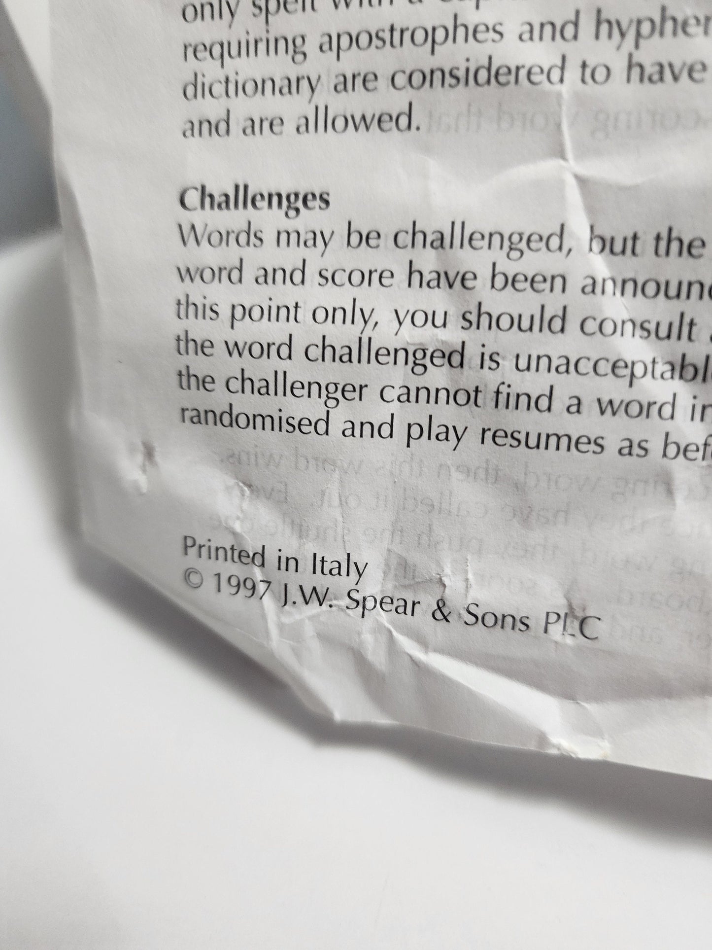 Scrabble Head To Head Vintage Board Game 1997 - Scrabble - Board Game - Vintage Game - Vintage Board Game - Scrabble Board Game