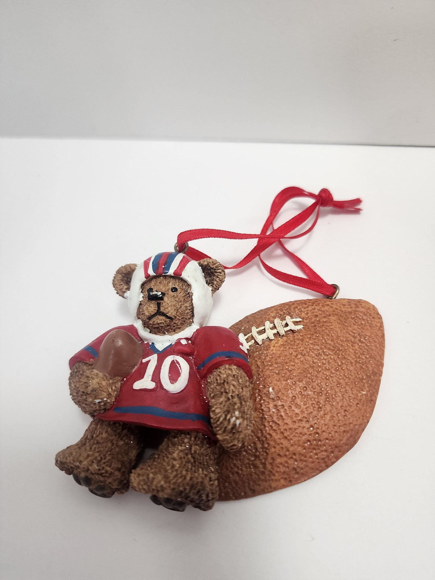 Christmas Ornament Lot Of 3 - Christmas - Christmas Ornament - Bear - Football - Ornaments - Football Ornaments - Iowa Hawkeyes - Iowa