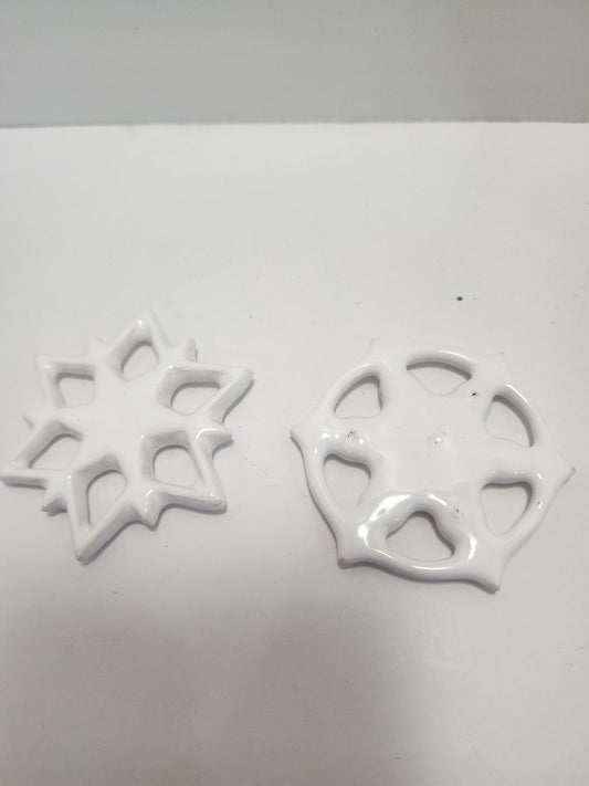 Snowflake Ornaments - Christas - Christmas Ornaments - Ornaments - Snowflakes - Christmas Decor - Vintage Christmas - Snowflake Ornament